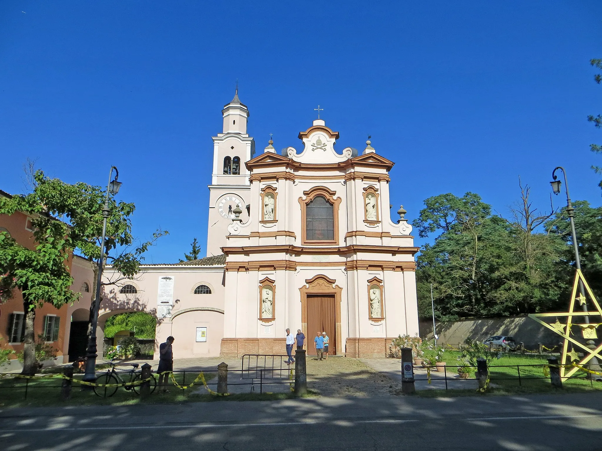 Photo showing: Chiesa di San Pietro Apostolo (Carignano, Parma) - facciata