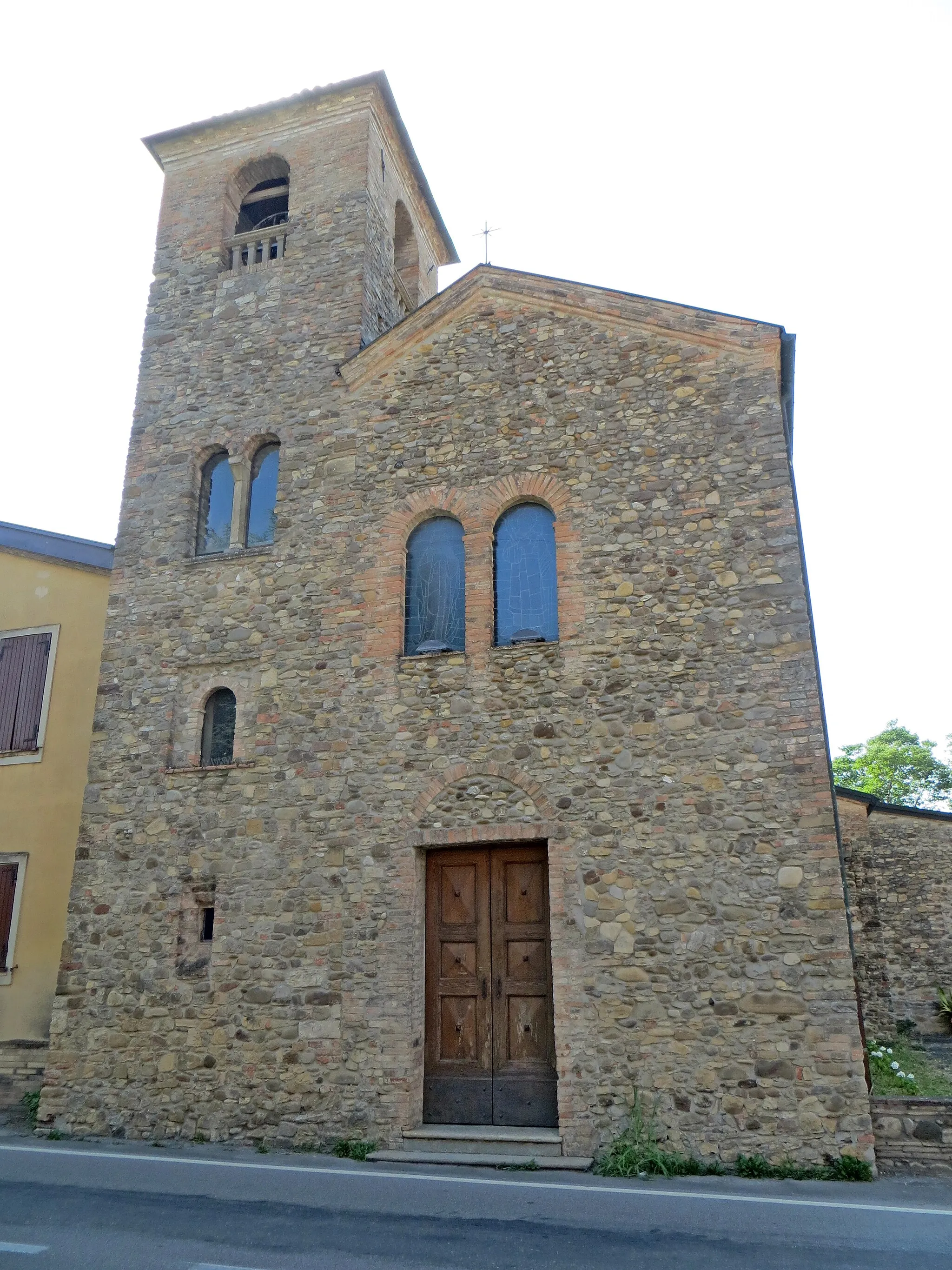 Photo showing: Chiesa di San Lorenzo (Alberi, Parma) - facciata