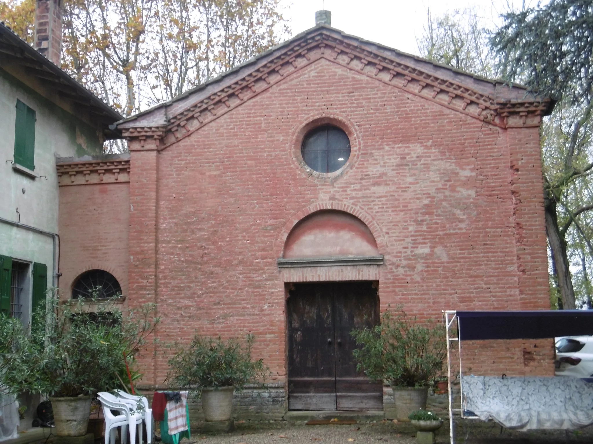 Photo showing: La chiesa dei Santi Pietro e Paolo, via Armiggia 5, Bagnarola di Budrio (BO)