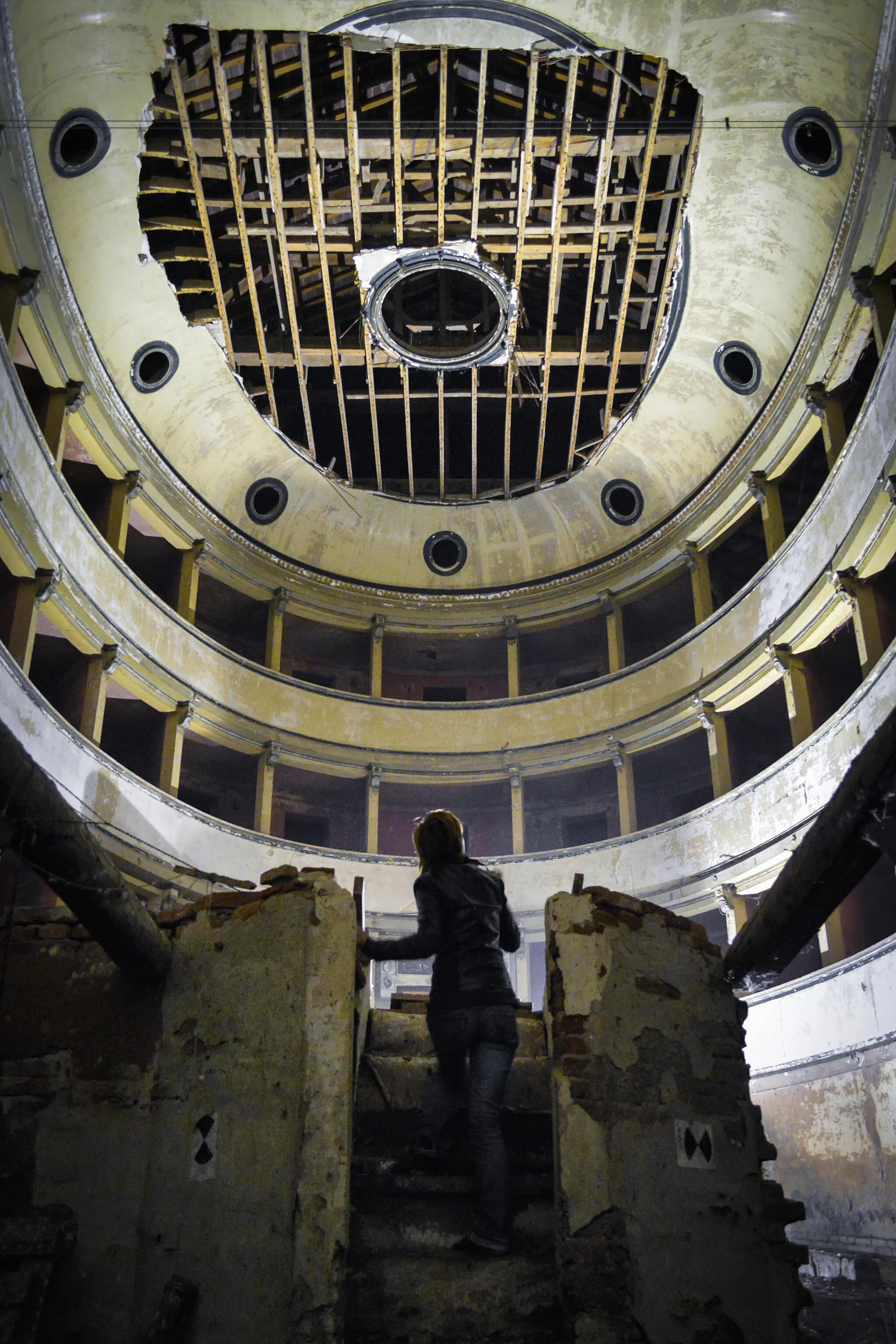 Photo showing: Interno del Teatro Sociale della Concordia