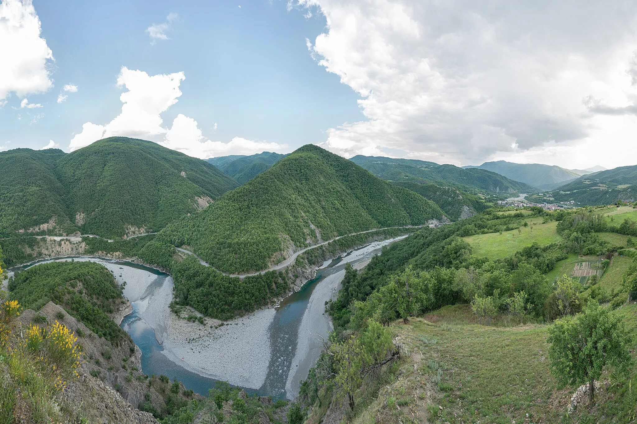 Photo showing: Val Trebbia - Brugnello, Corte Brugnatella, Piacenza, Italia