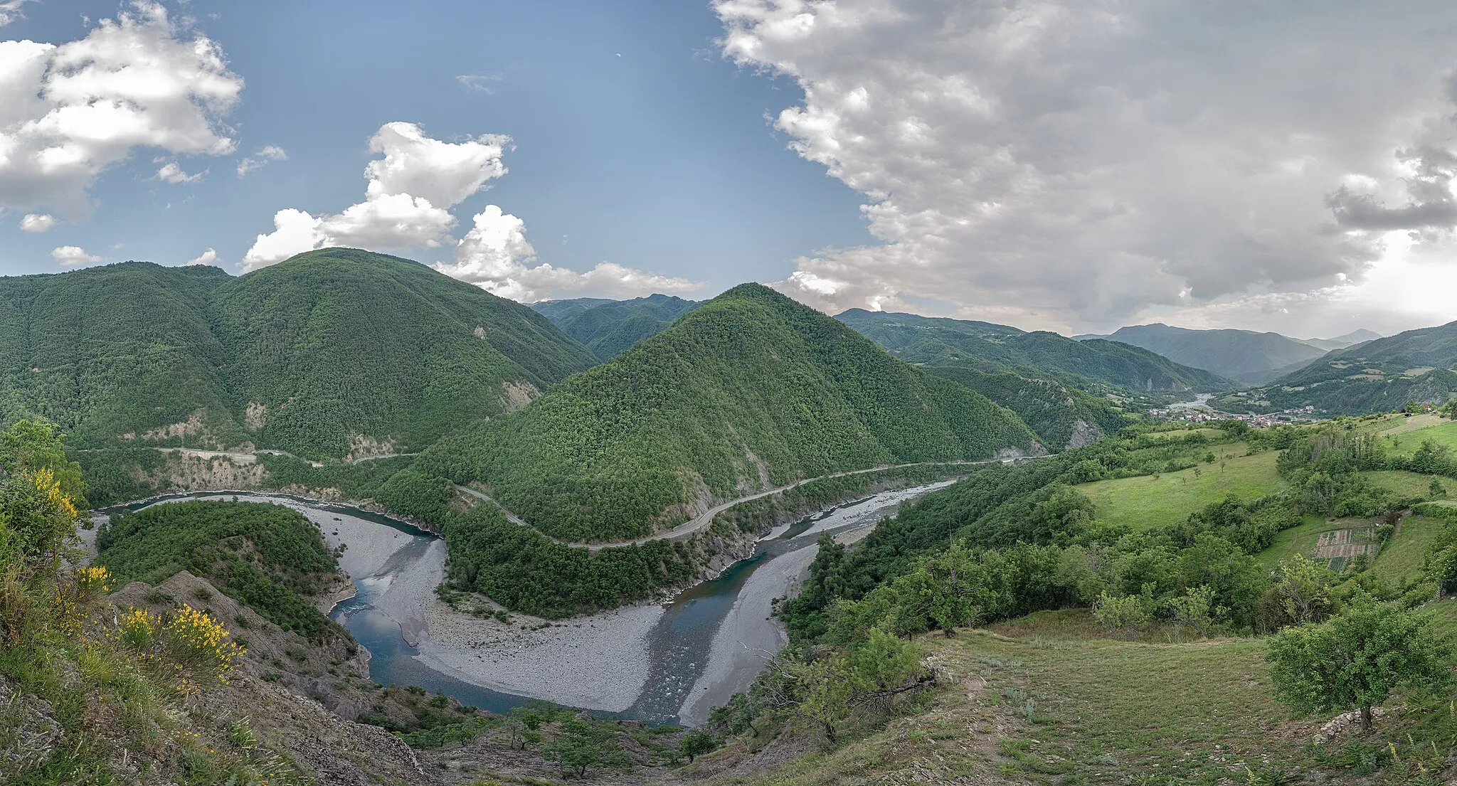 Photo showing: Val Trebbia - Brugnello, Corte Brugnatella, Piacenza, Italia