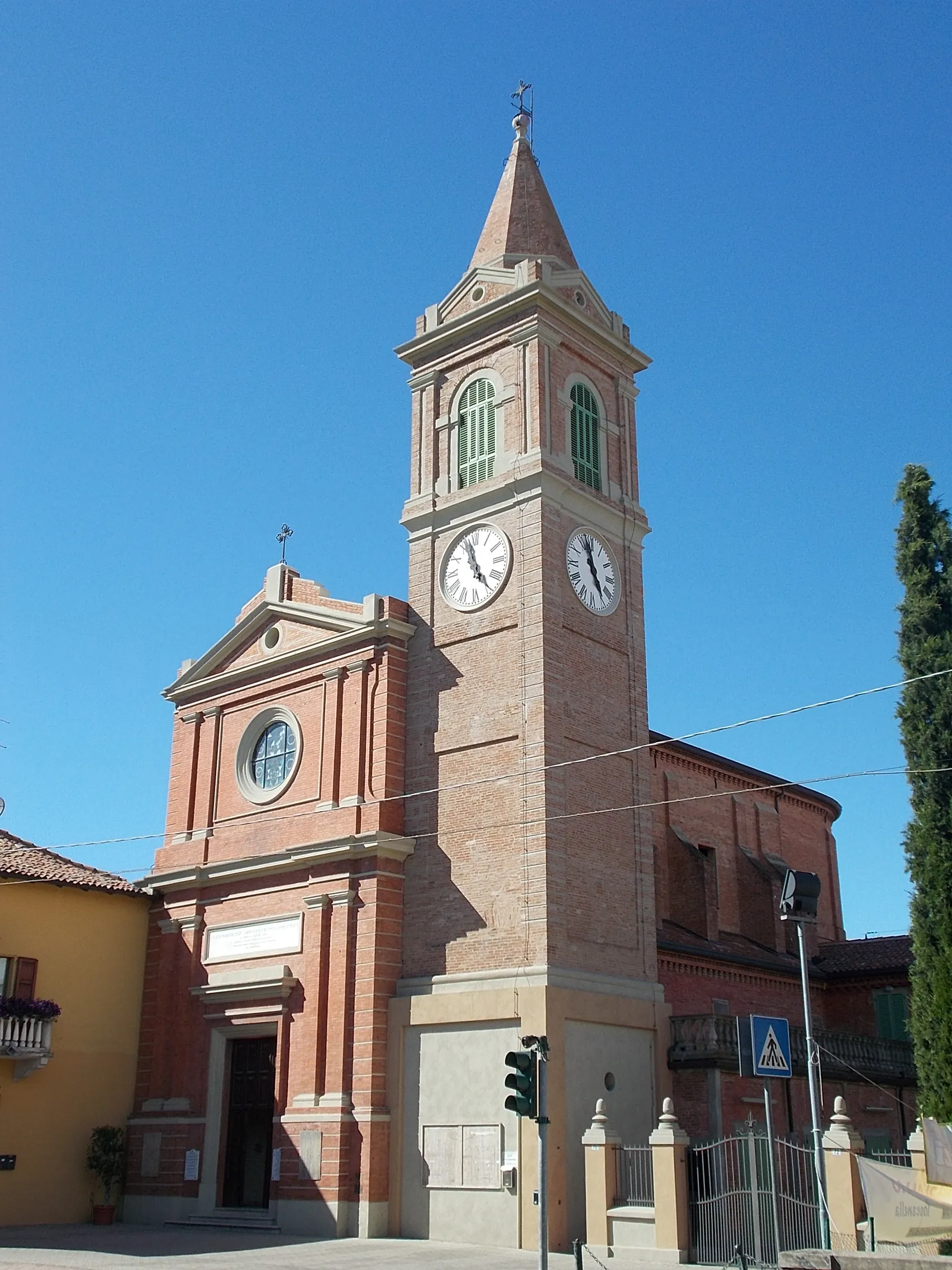 Photo showing: Dozza/Toscanella - Santa Maria del Carmine-templom