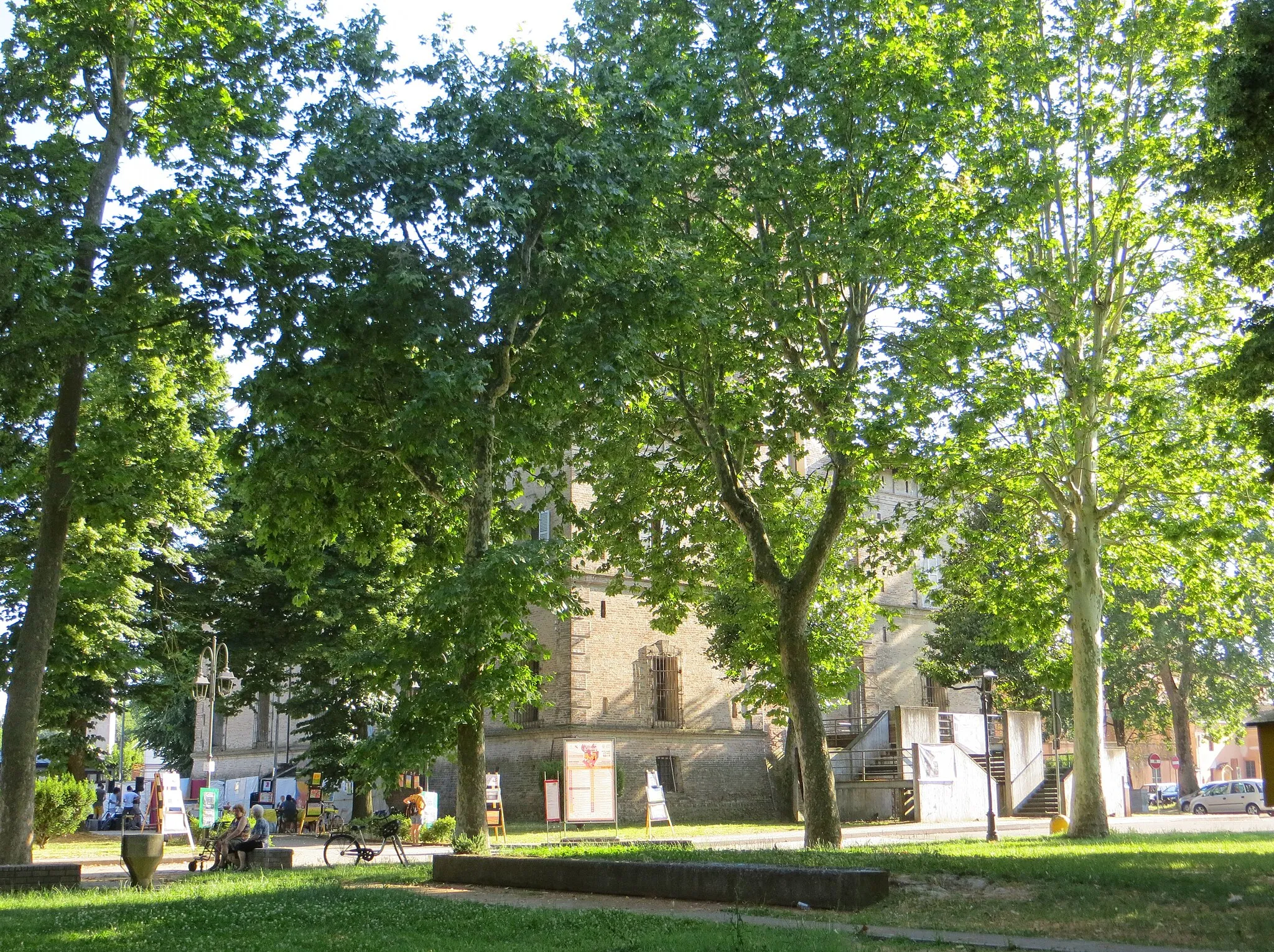 Photo showing: Rocca dei Terzi (Sissa) - facciata e lato est