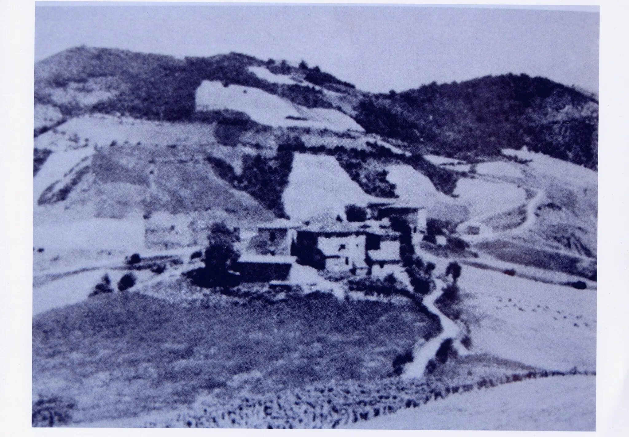 Photo showing: Visuale della località Farneto nel 1974