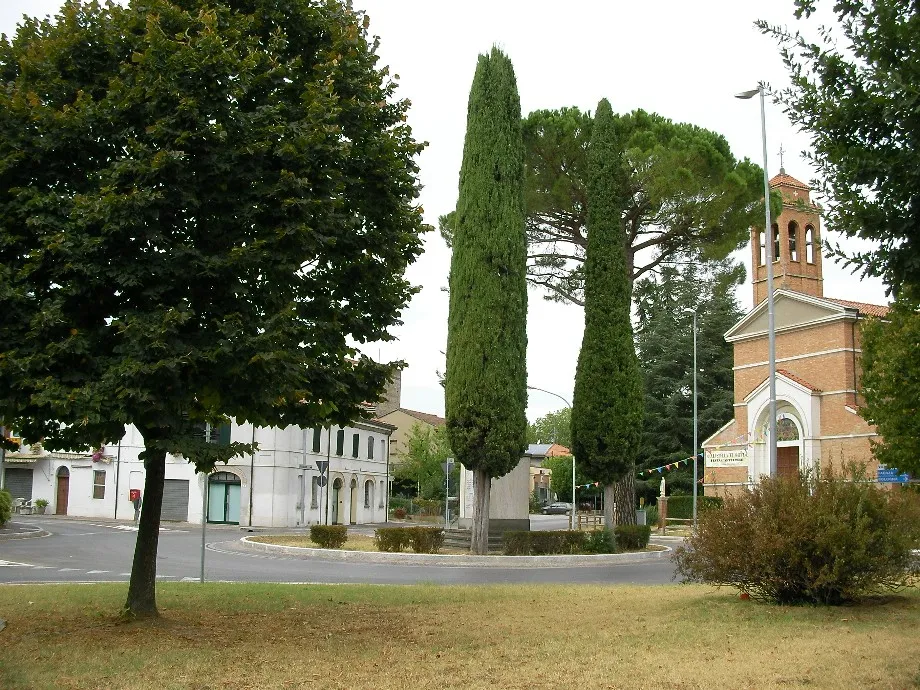 Photo showing: The center of Villagrappa (fraction of Forlì)