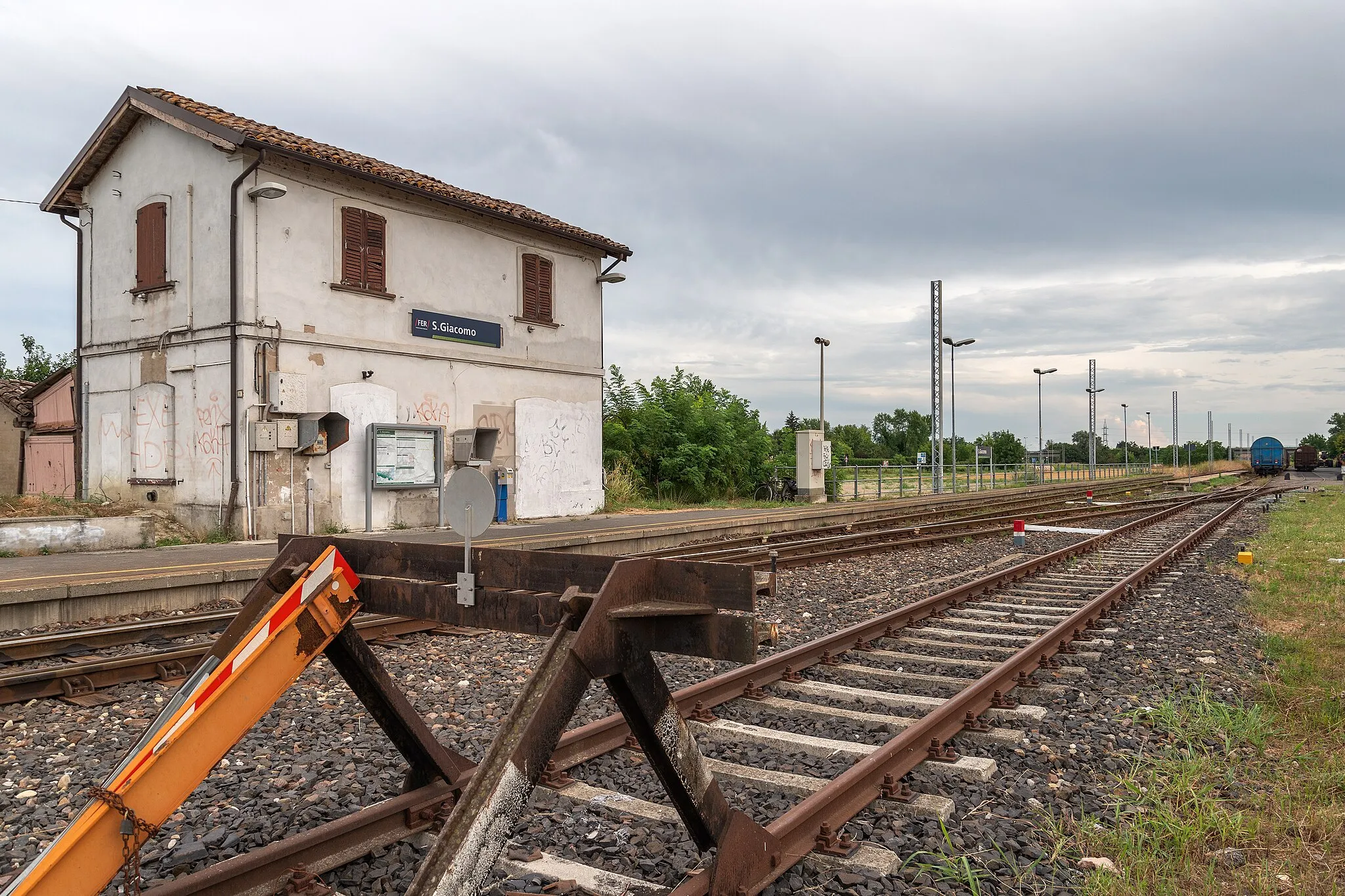 Photo showing: Stazione - San Giacomo, Guastalla, Reggio Emilia, Italia