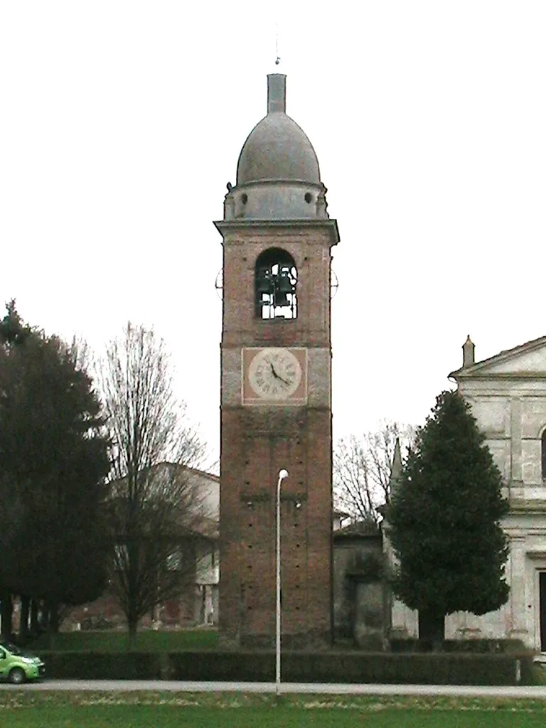 Photo showing: Casalmaggiore - Fossacaprara -Chiesa di San Lorenzo