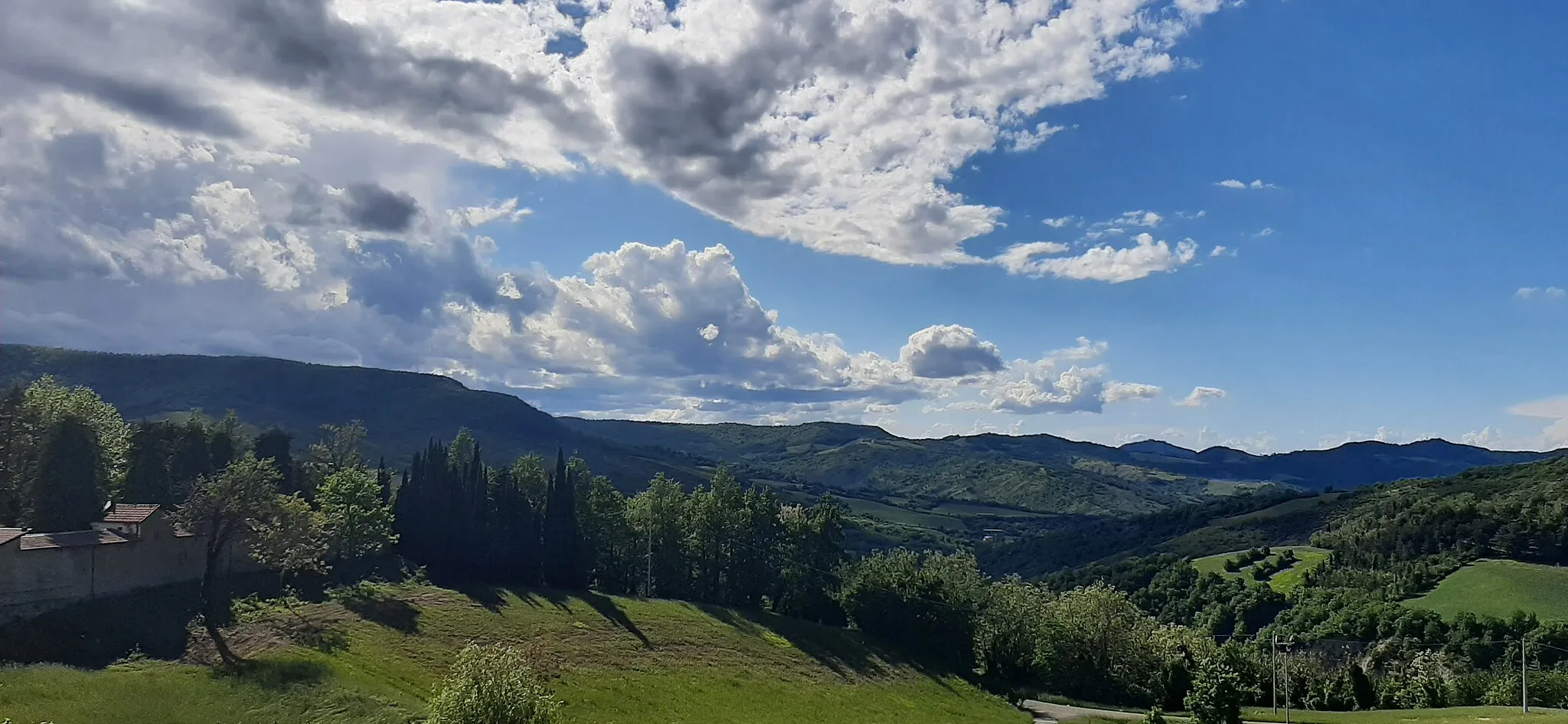Photo showing: panorama nei pressi di Sassoleone