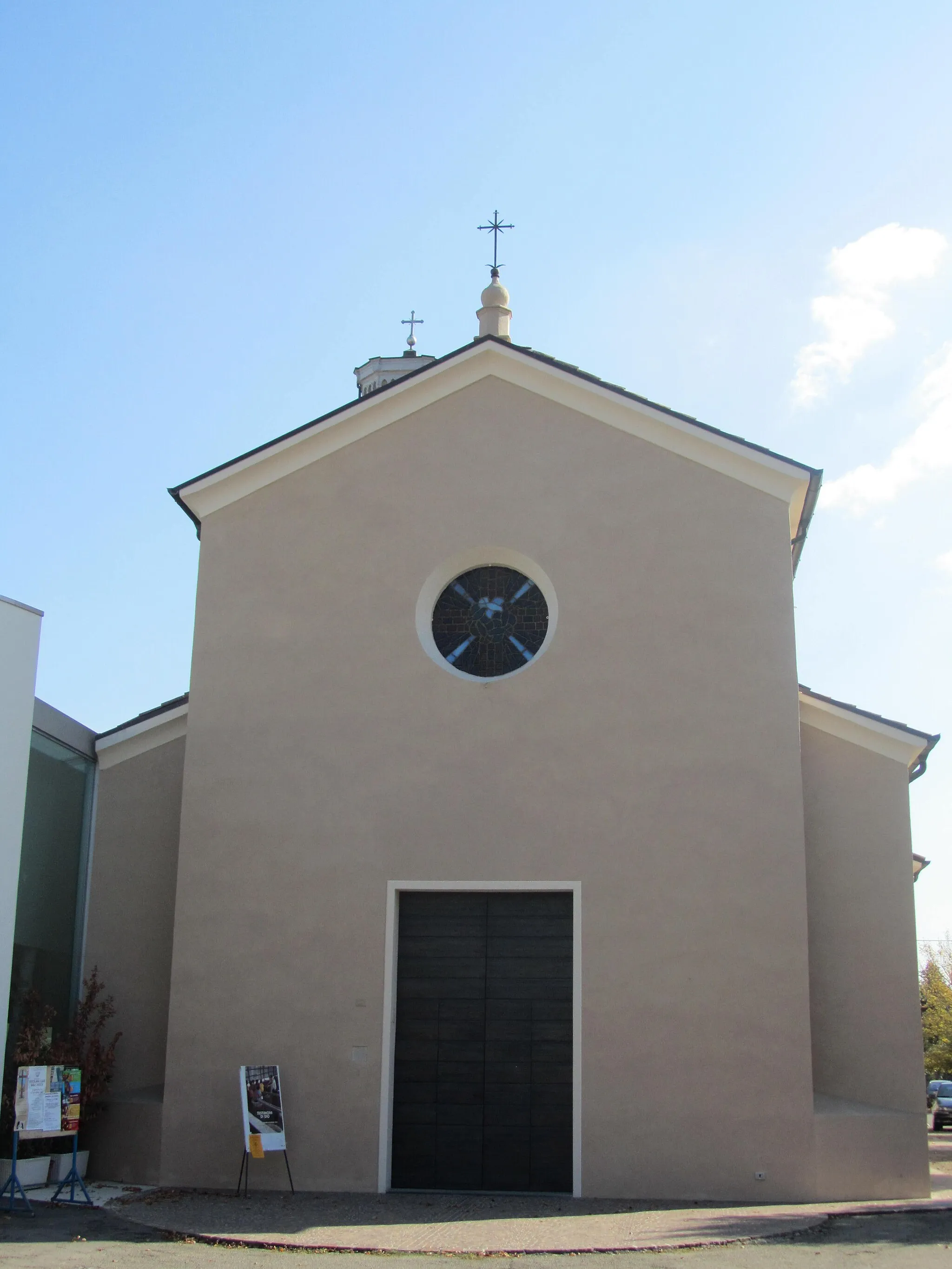 Photo showing: La chiesa di Villa Gavassa, provincia di Reggio Emilia.