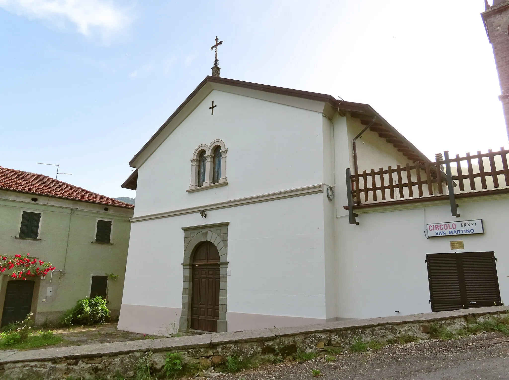 Photo showing: Facciata della chiesa di San Martino Vescovo