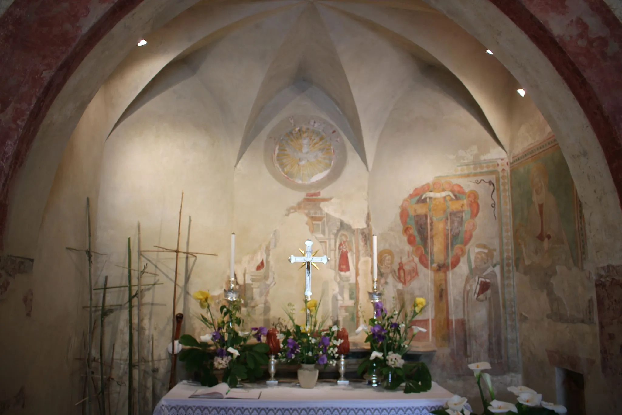 Photo showing: Abside Oratorio della Crocetta