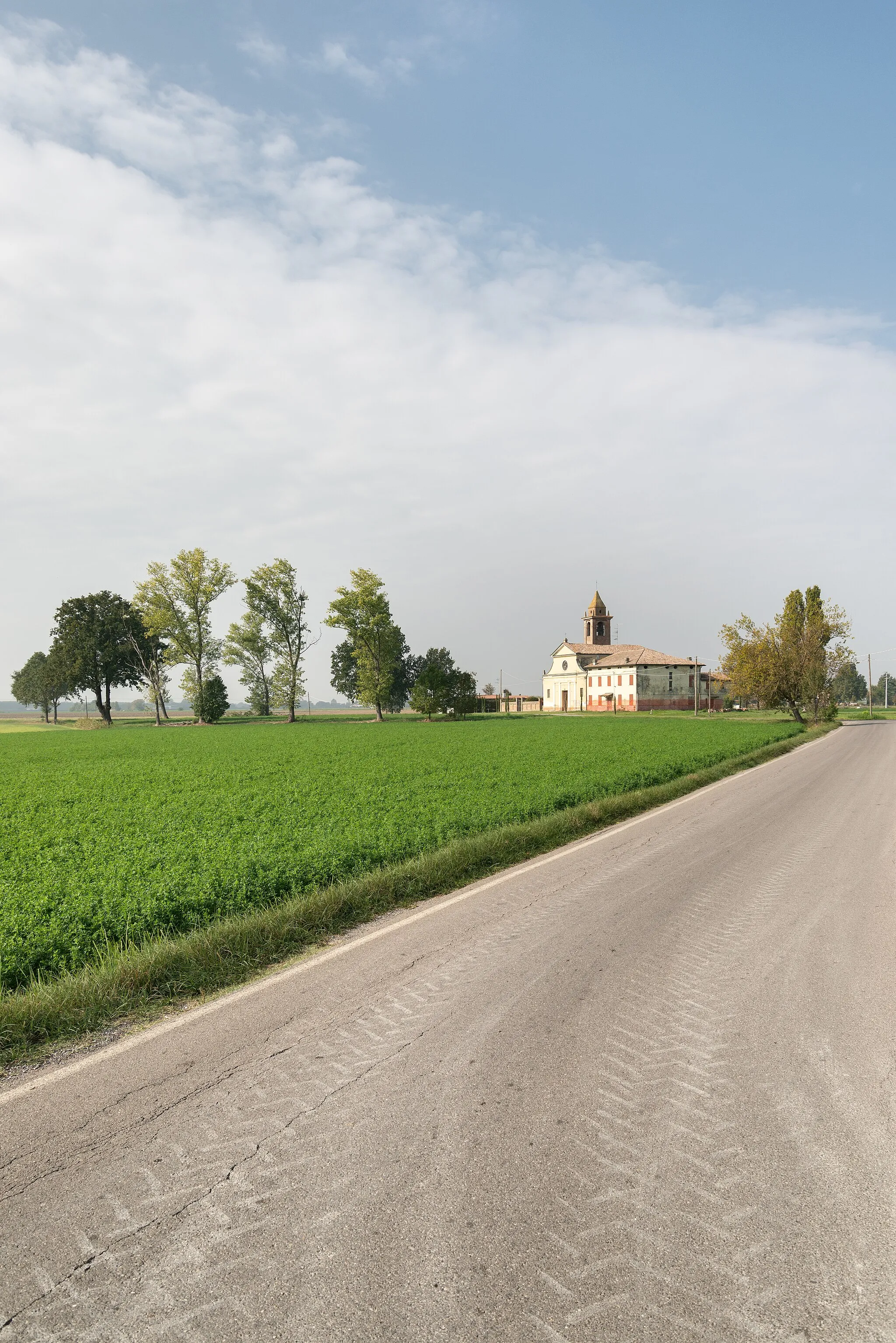 Photo showing: Via Chiesa di Enzola - Enzola, Poviglio, Reggio Emilia, Italia