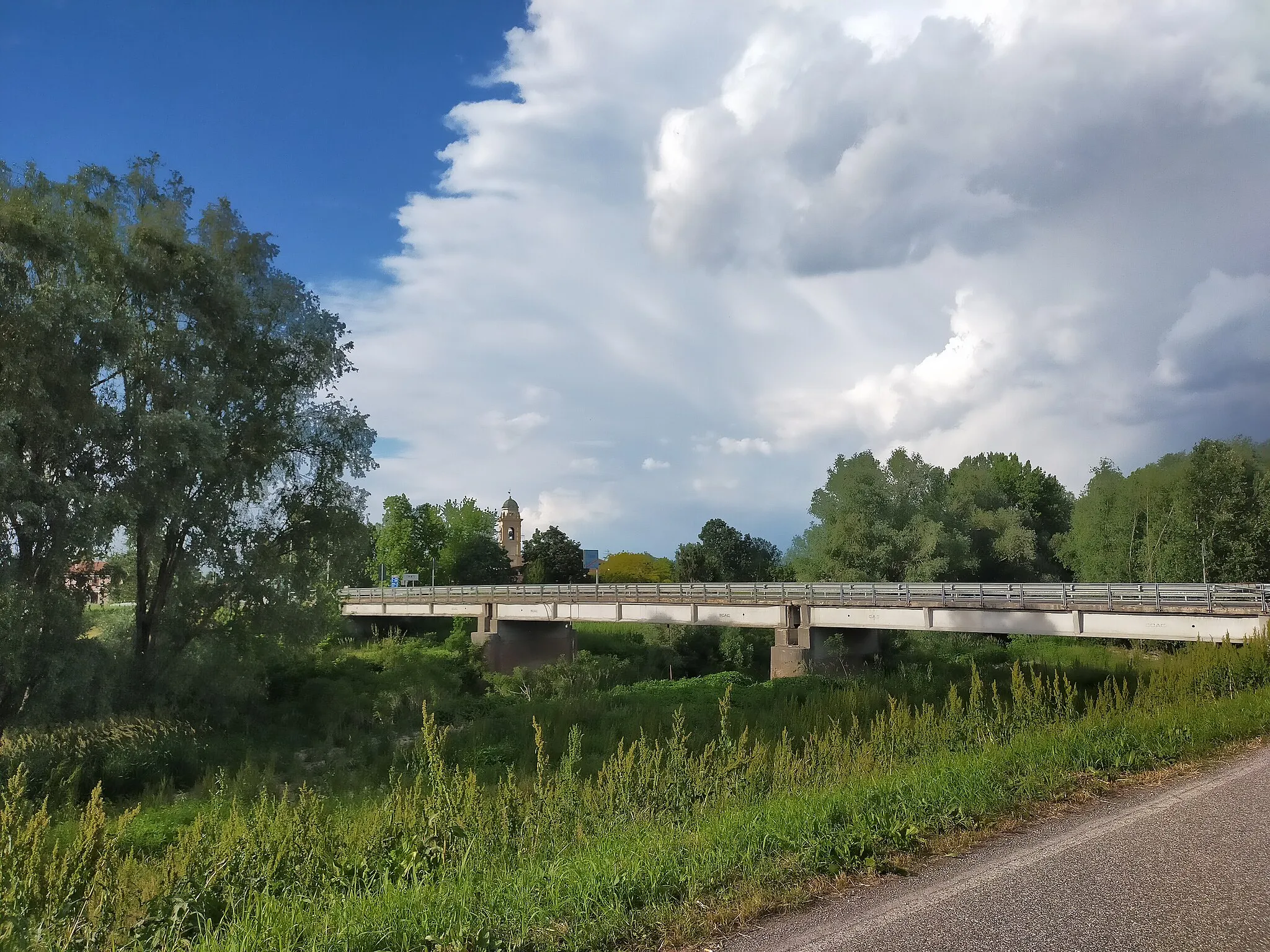 Photo showing: panoramic view of Coenzo bridge