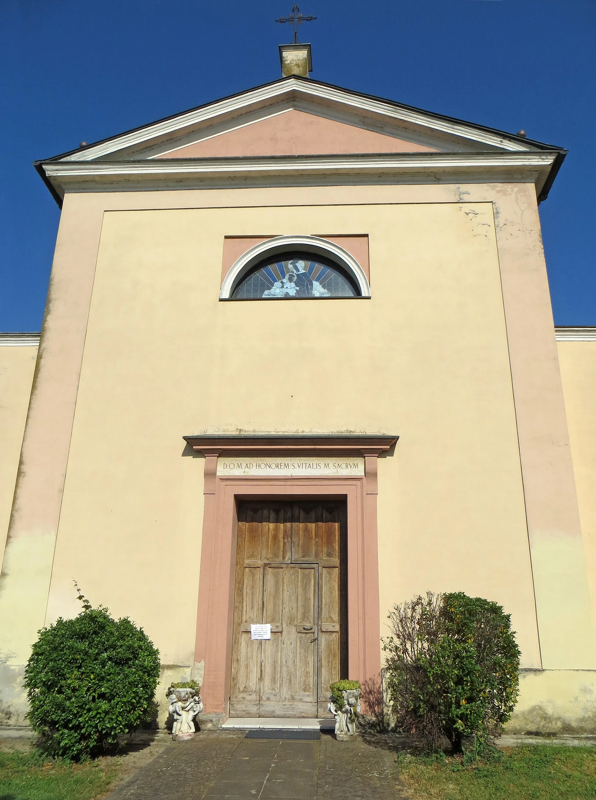 Photo showing: Chiesa di San Vitale (Lemignano, Collecchio) - facciata