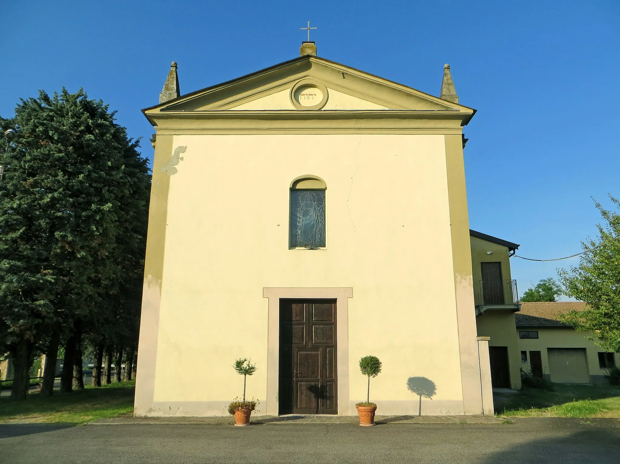 Photo showing: Chiesa di San Bartolomeo (Mariano, Parma) - facciata