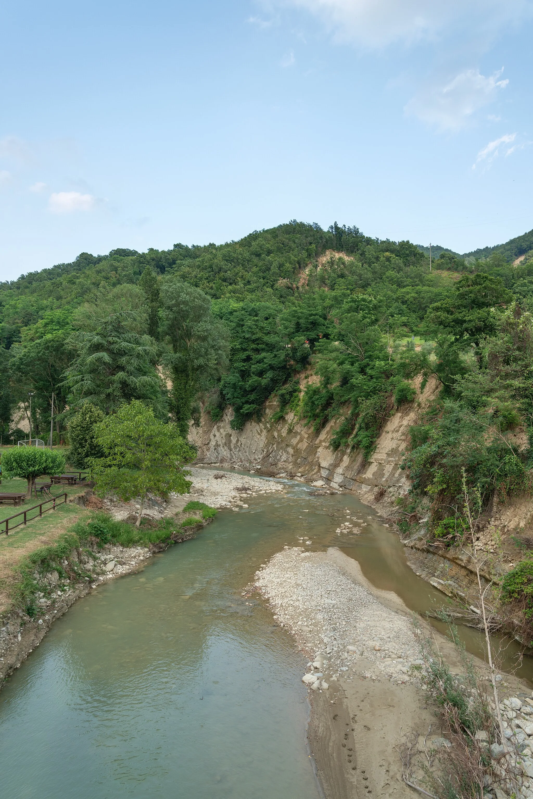 Photo showing: Fiume Rabbi - San Savino, Predappio, Forlì-Cesena, Italia