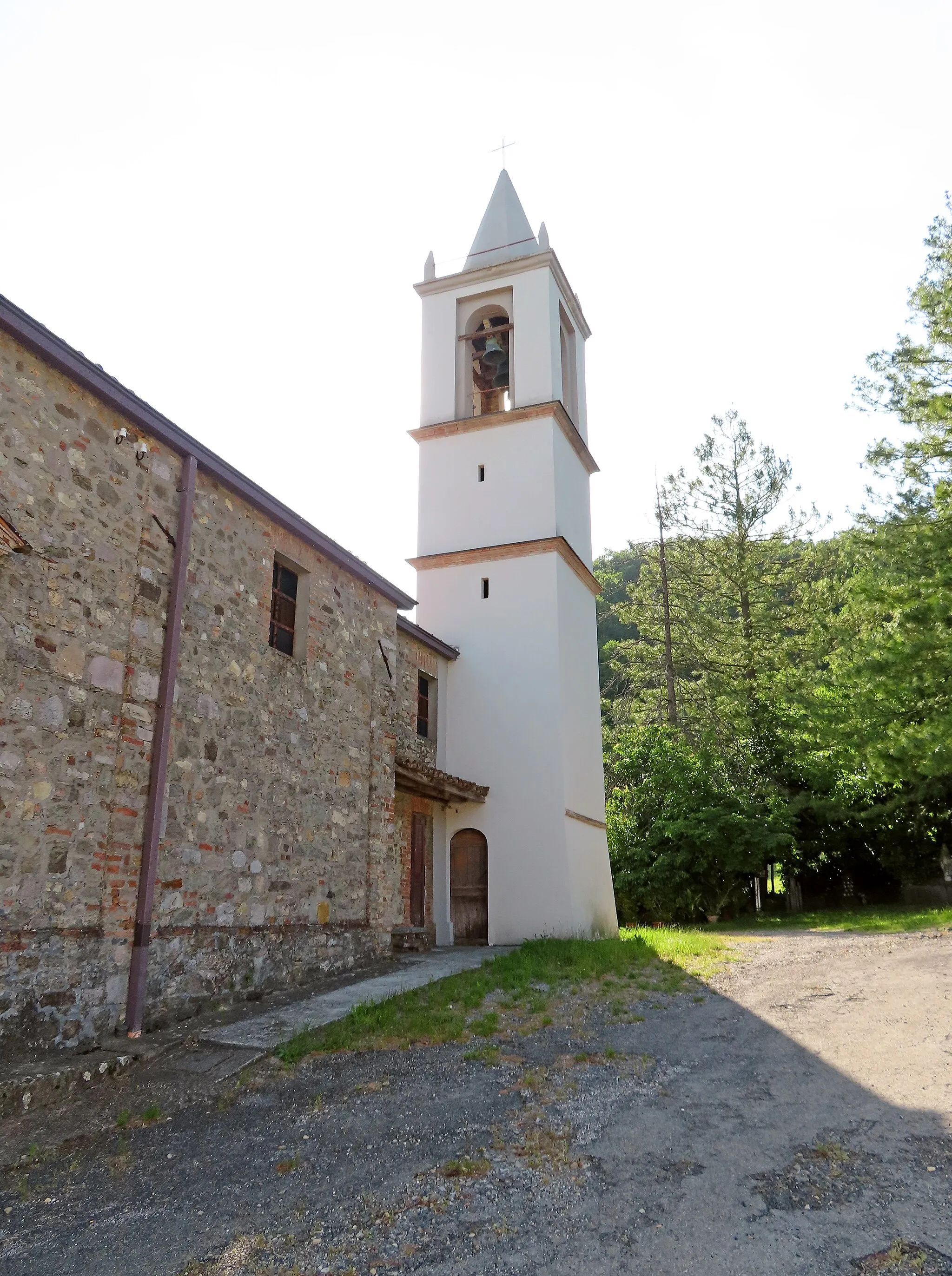 Photo showing: Campanile della chiesa di San Prospero