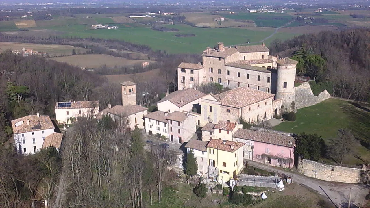 Photo showing: Scipione castello ripreso da un drone - Carlo Palmieri