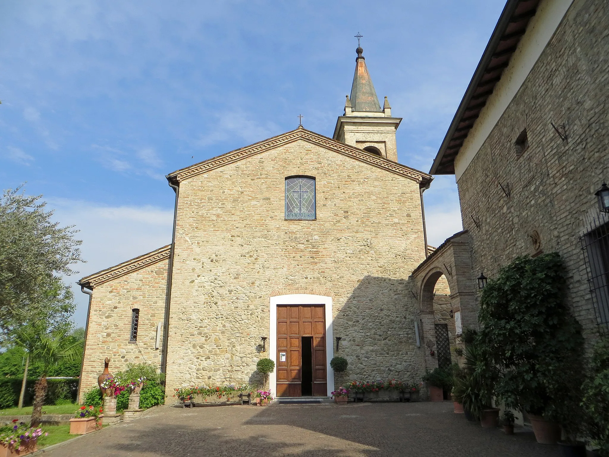 Photo showing: Chiesa di San Prospero (Marore) - facciata