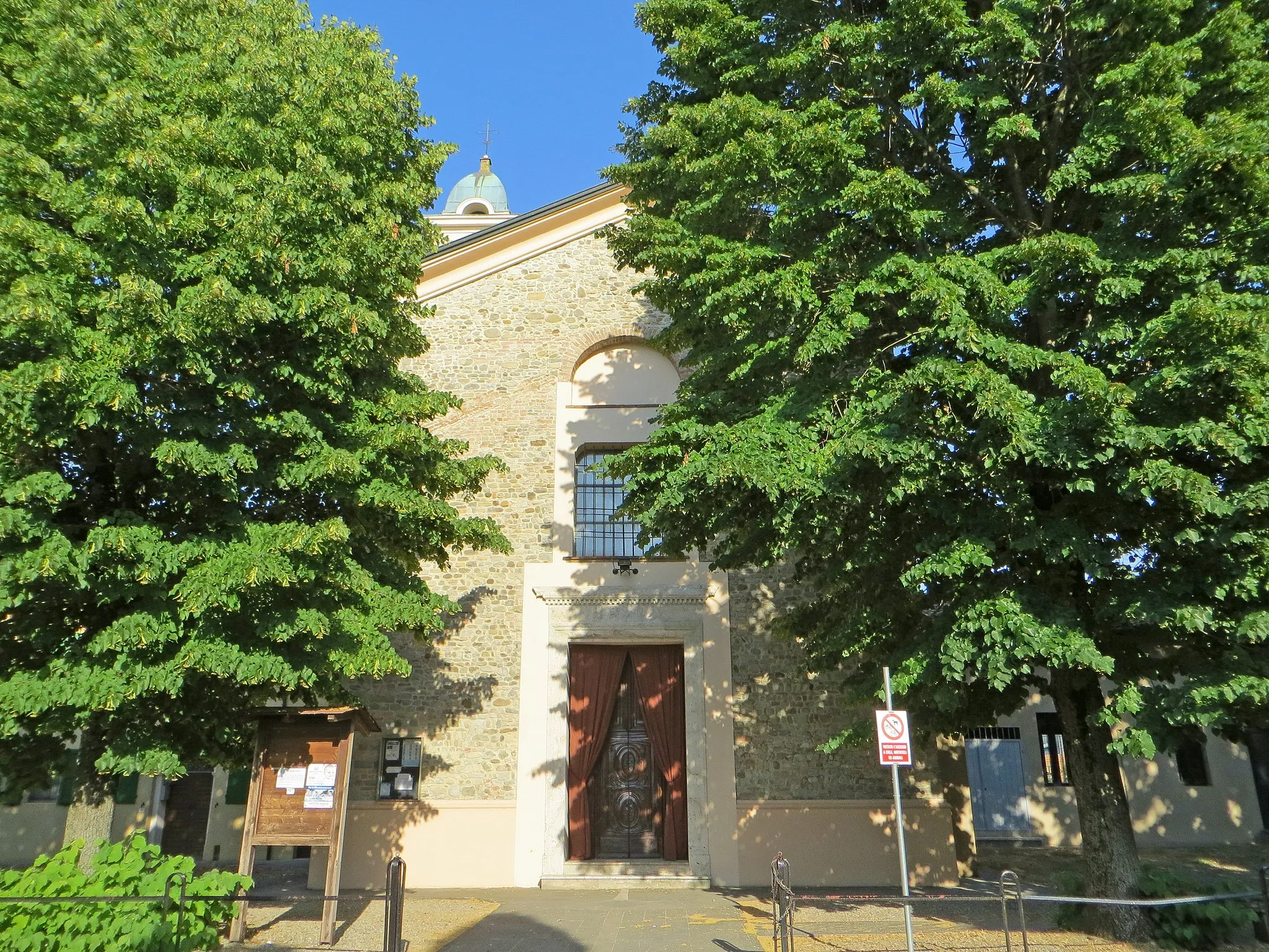 Photo showing: Chiesa di San Martino (Malandriano, Parma) - facciata