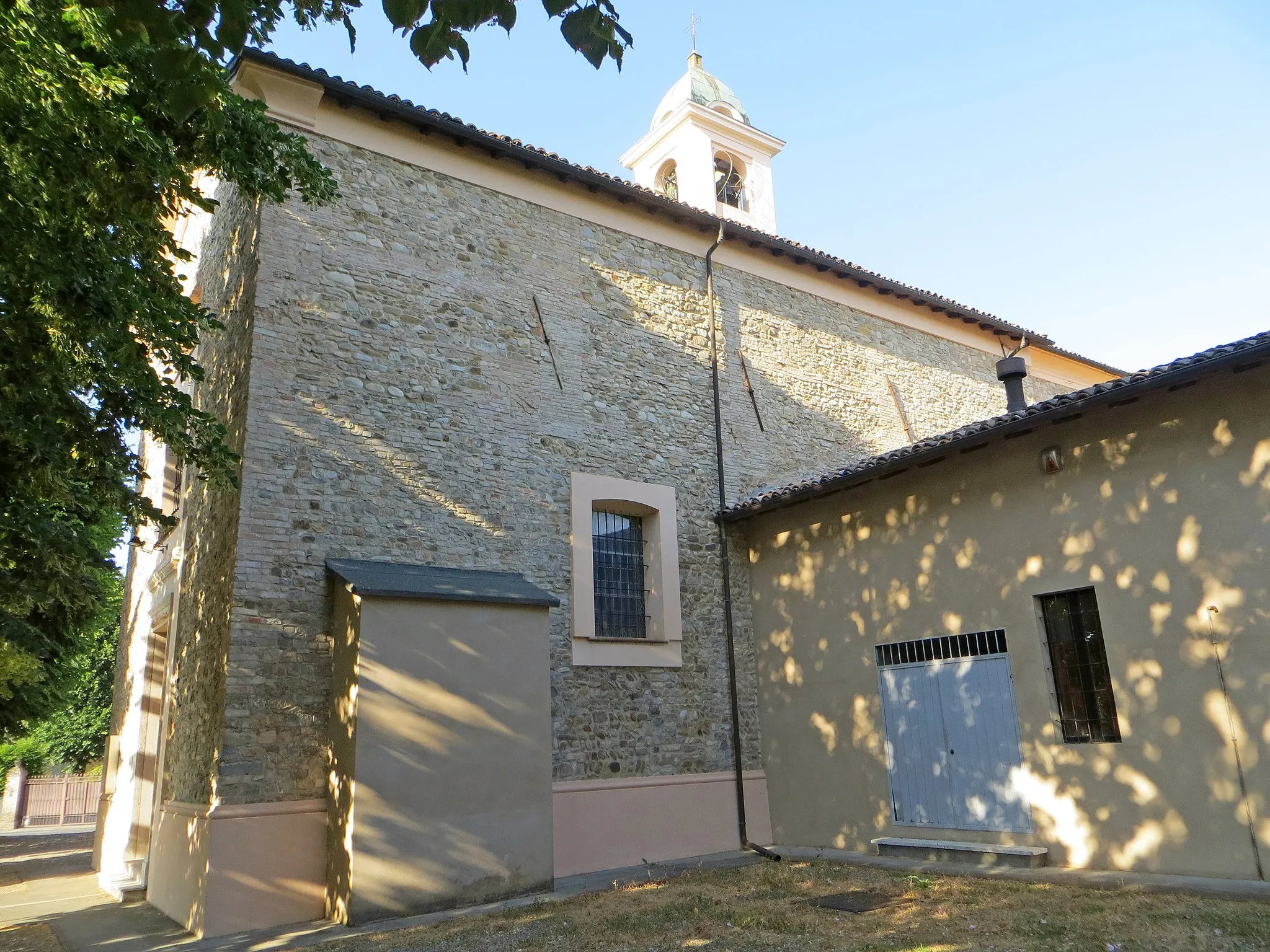 Photo showing: Chiesa di San Martino (Malandriano, Parma) - lato sud