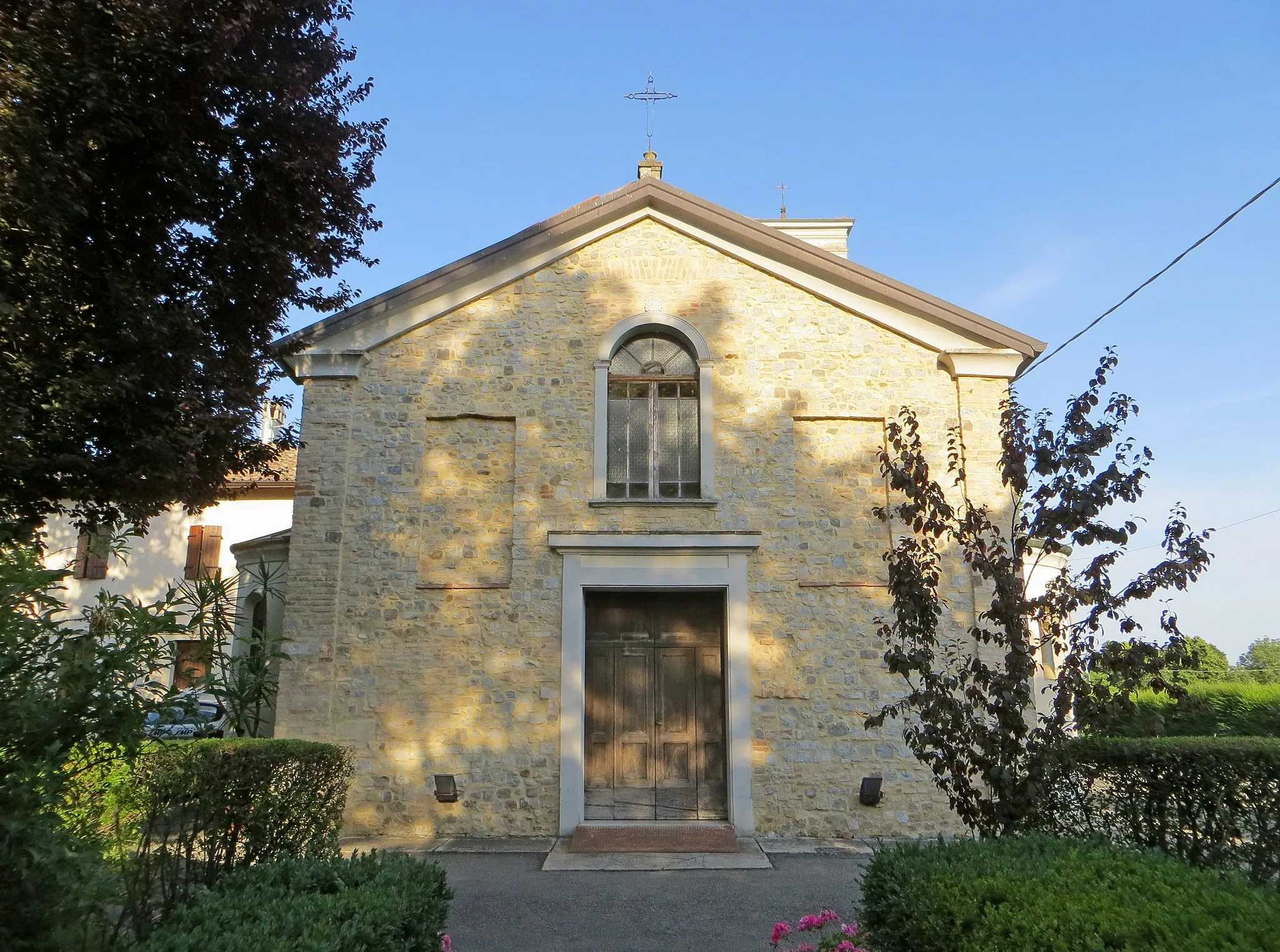 Photo showing: Chiesa di San Biagio (Coloreto, Parma) - facciata