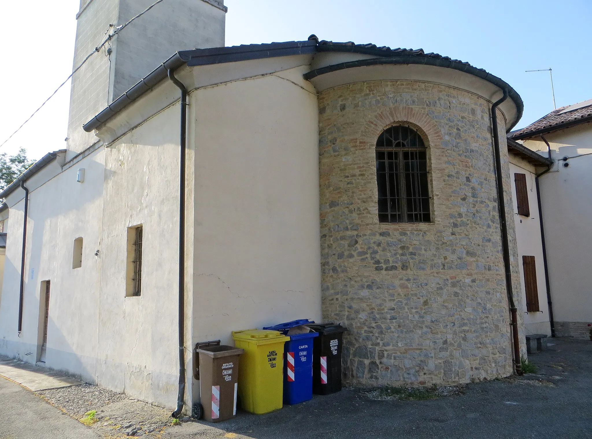 Photo showing: Chiesa di San Biagio (Coloreto, Parma) - abside