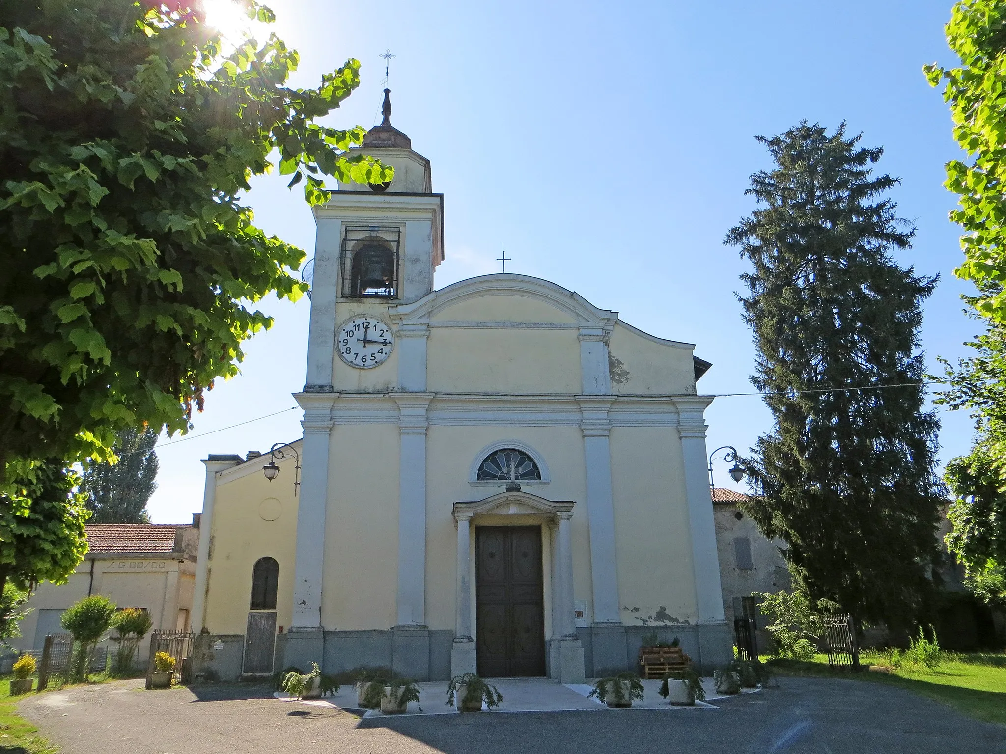 Photo showing: Chiesa di San Giorgio (Viarolo, Parma) - facciata