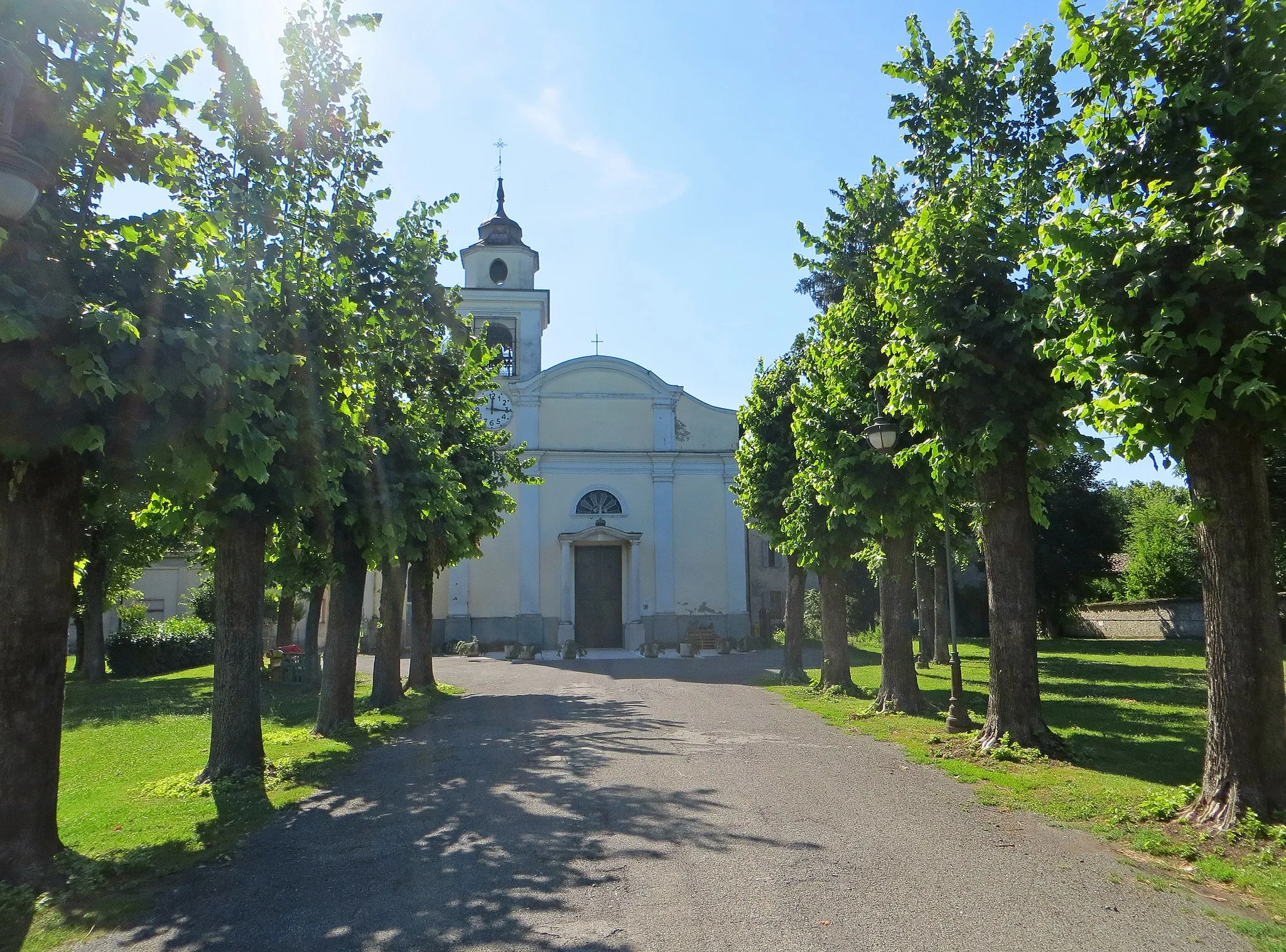 Photo showing: Chiesa di San Giorgio (Viarolo, Parma) - facciata