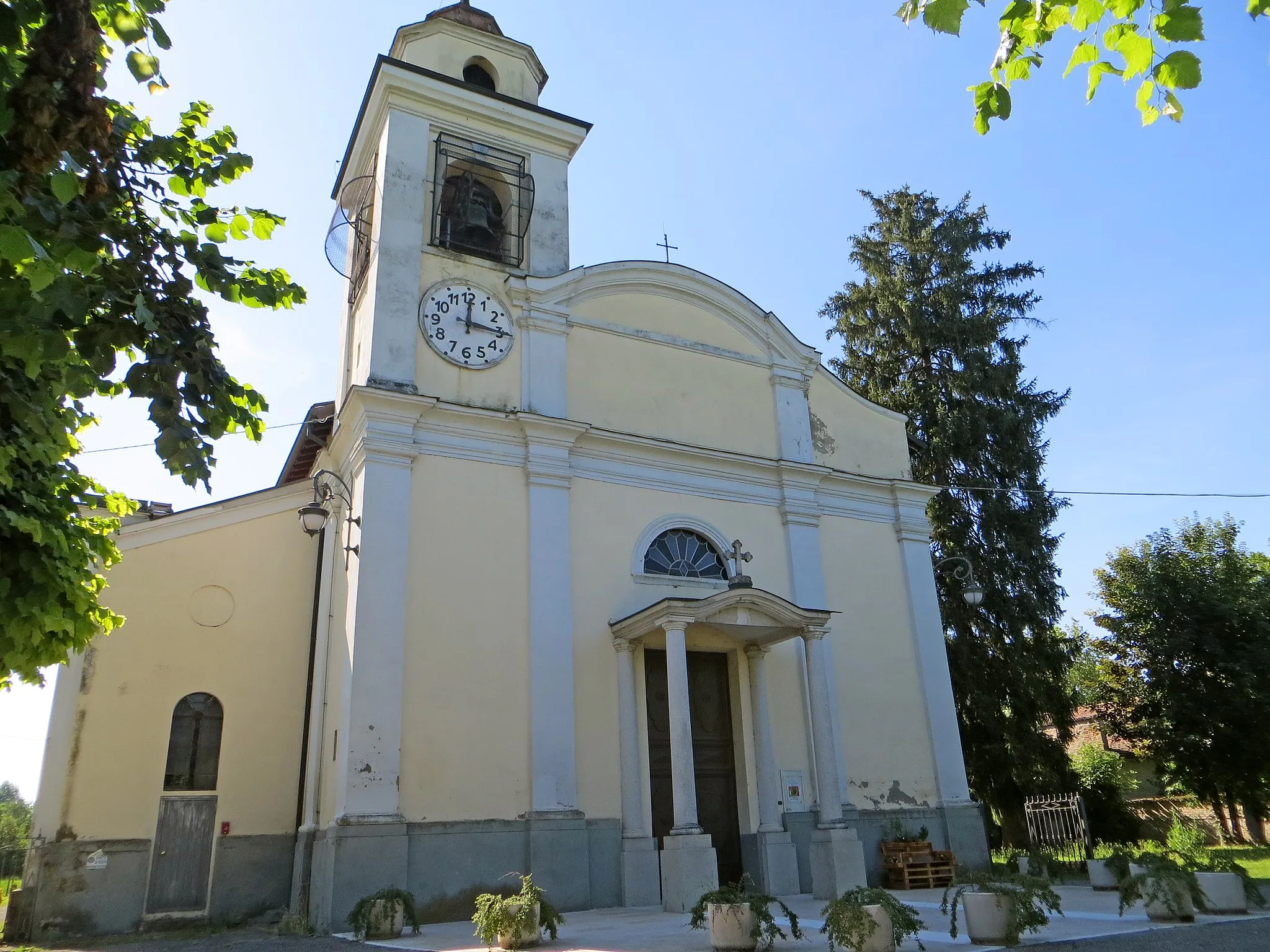 Photo showing: Chiesa di San Giorgio (Viarolo, Parma) - facciata