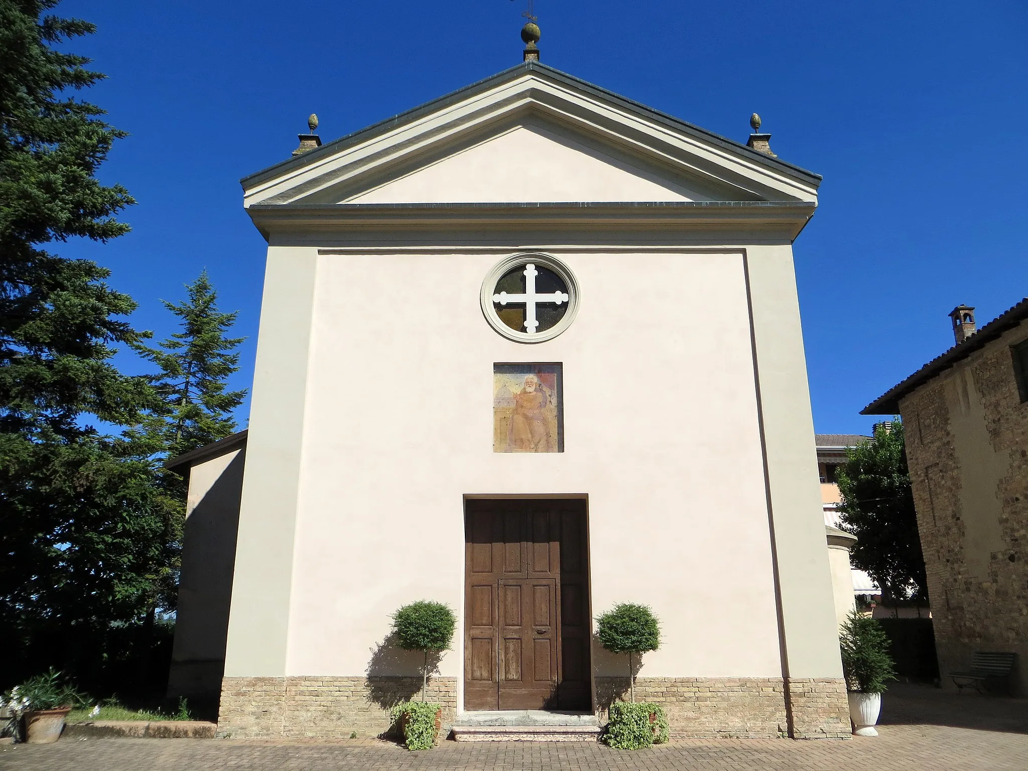 Photo showing: Chiesa di San Pietro Apostolo (Roncopascolo, Parma) - facciata