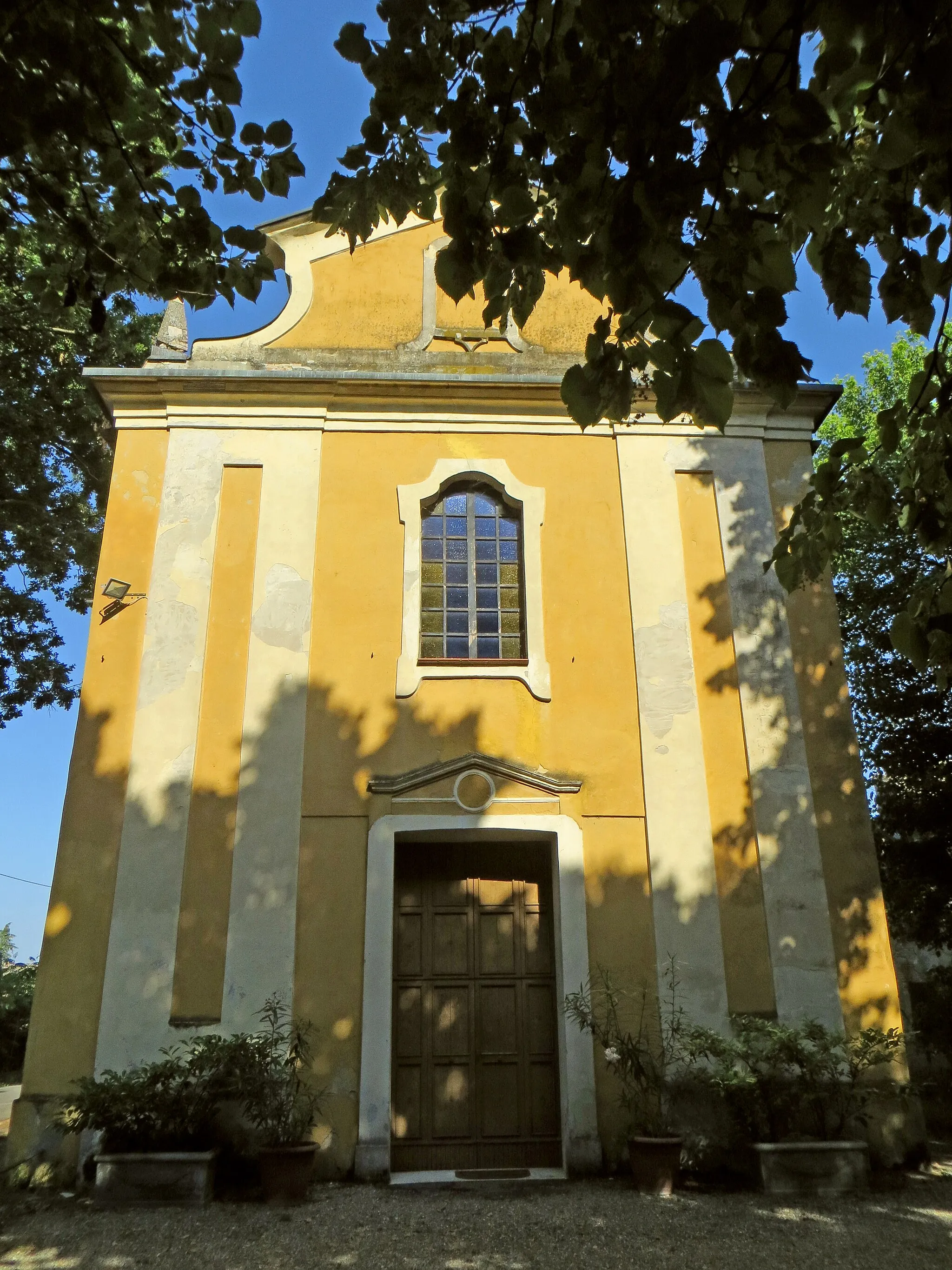 Photo showing: Chiesa di San Giovanni Evangelista (Vigolante, Parma) - facciata