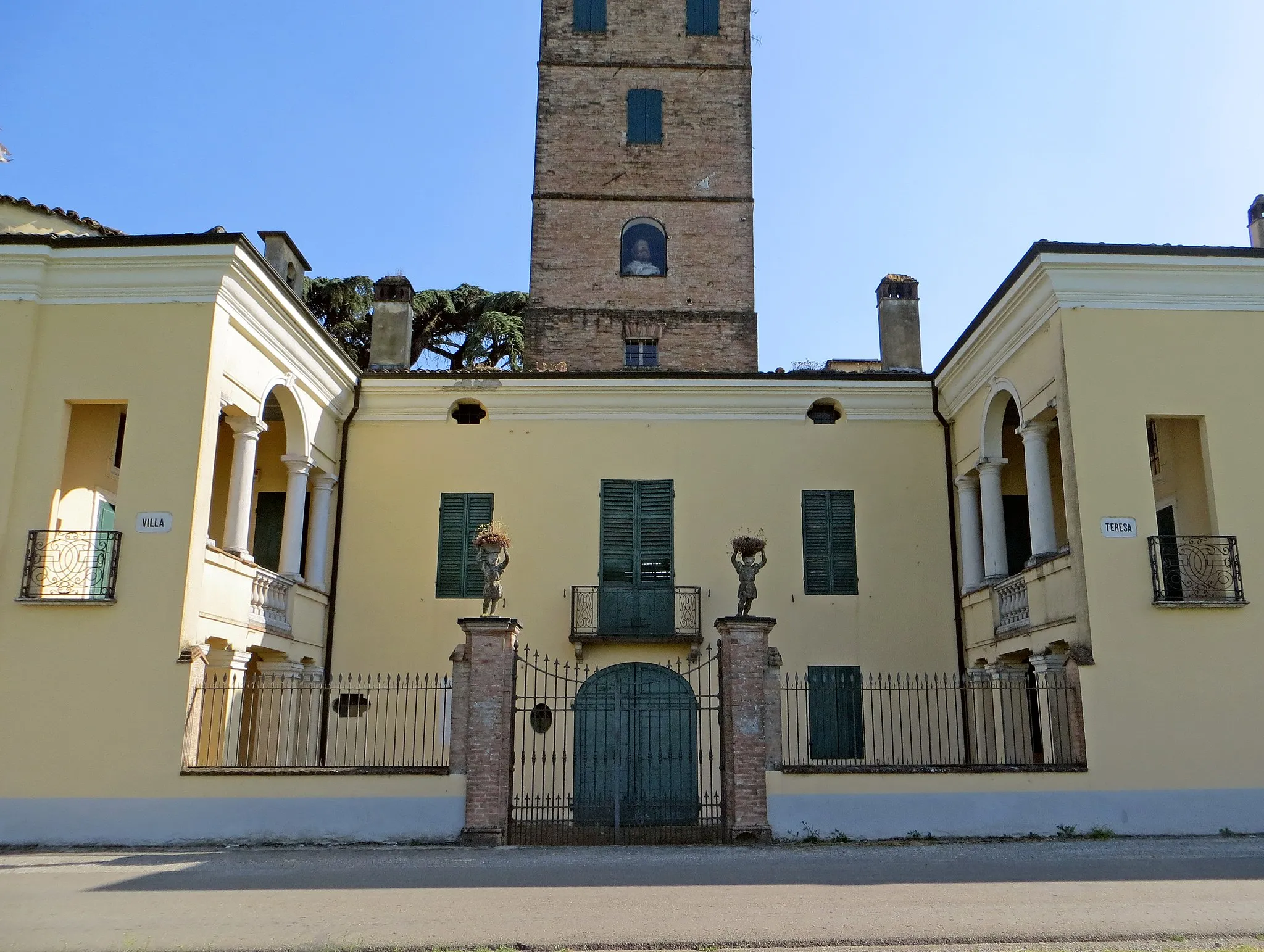 Photo showing: Villa Mazzieri (Vigolante, Parma) - facciata