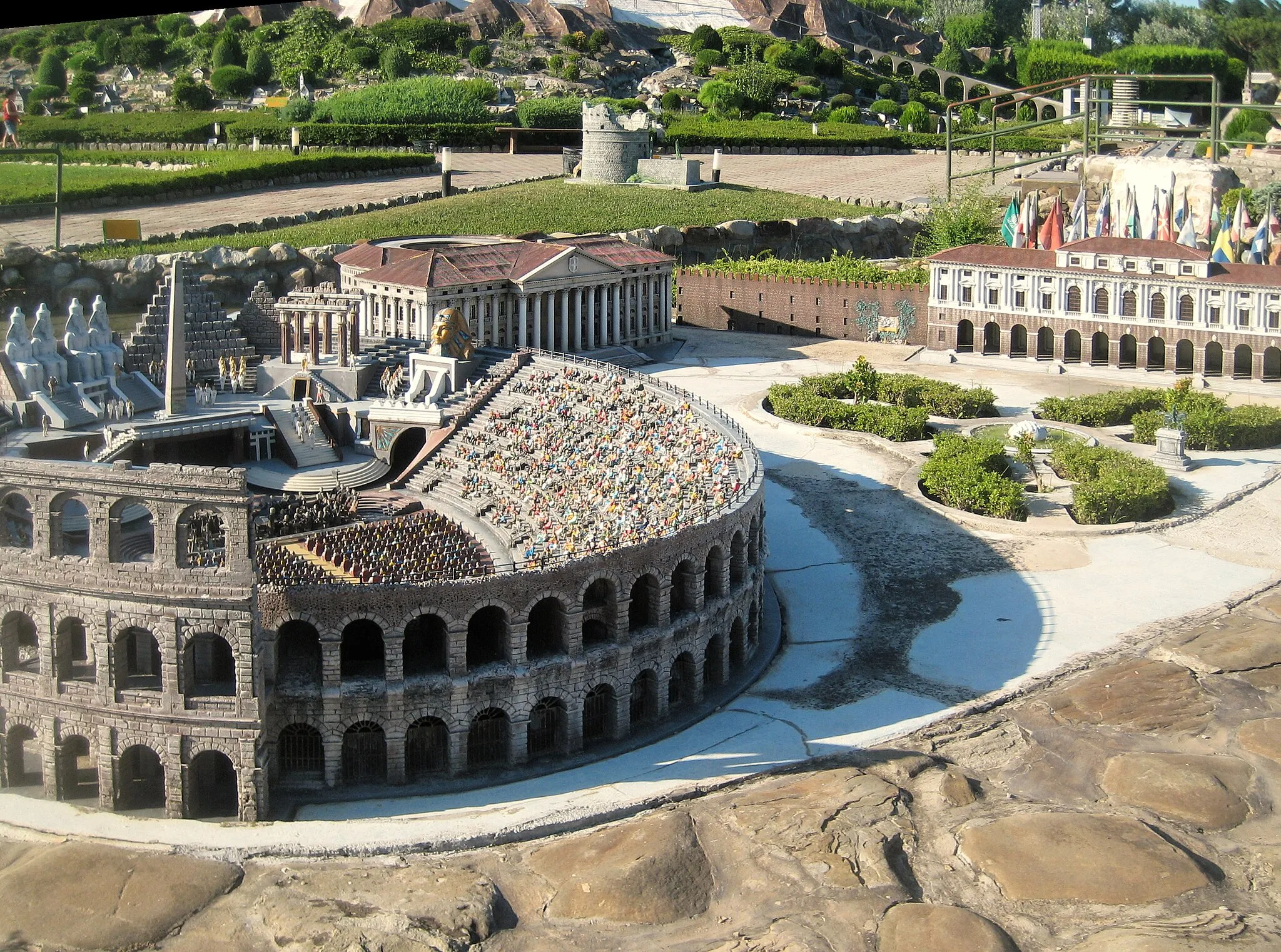 Photo showing: Arena di Verona in Italia in miniatura