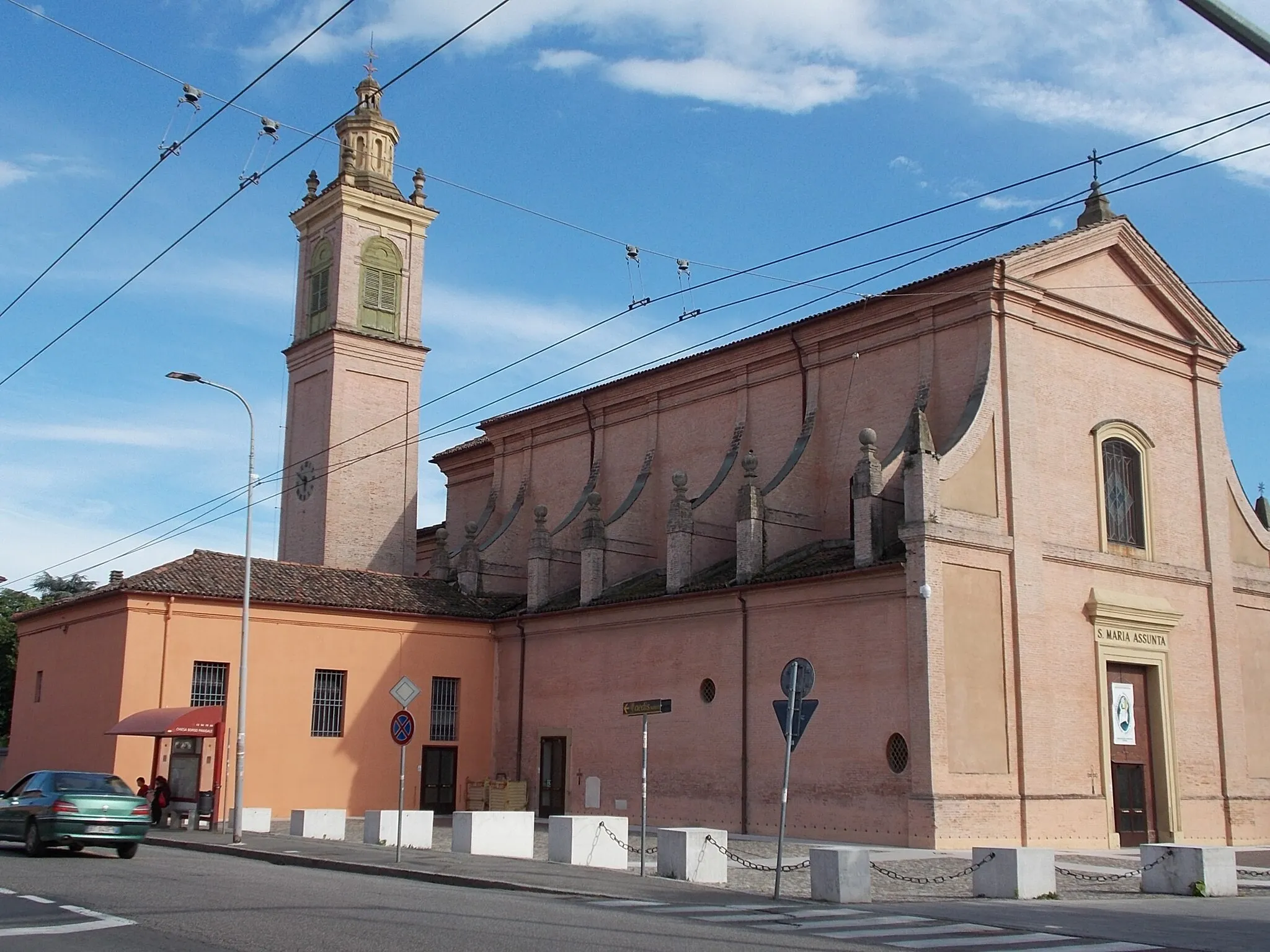 Photo showing: Bologna - Borgo Panigale - Santa Maria Assunta-templom