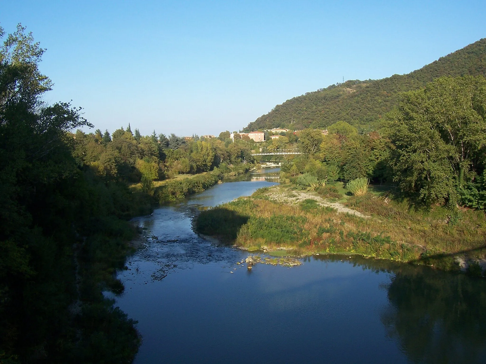 Photo showing: Reno a it:Casalecchio di Reno (BO) - Reno in de:Casalecchio di Reno (BO) - en:Reno River in en:Casalecchio di Reno (BO) - Reno à fr:Casalecchio di Reno (BO)