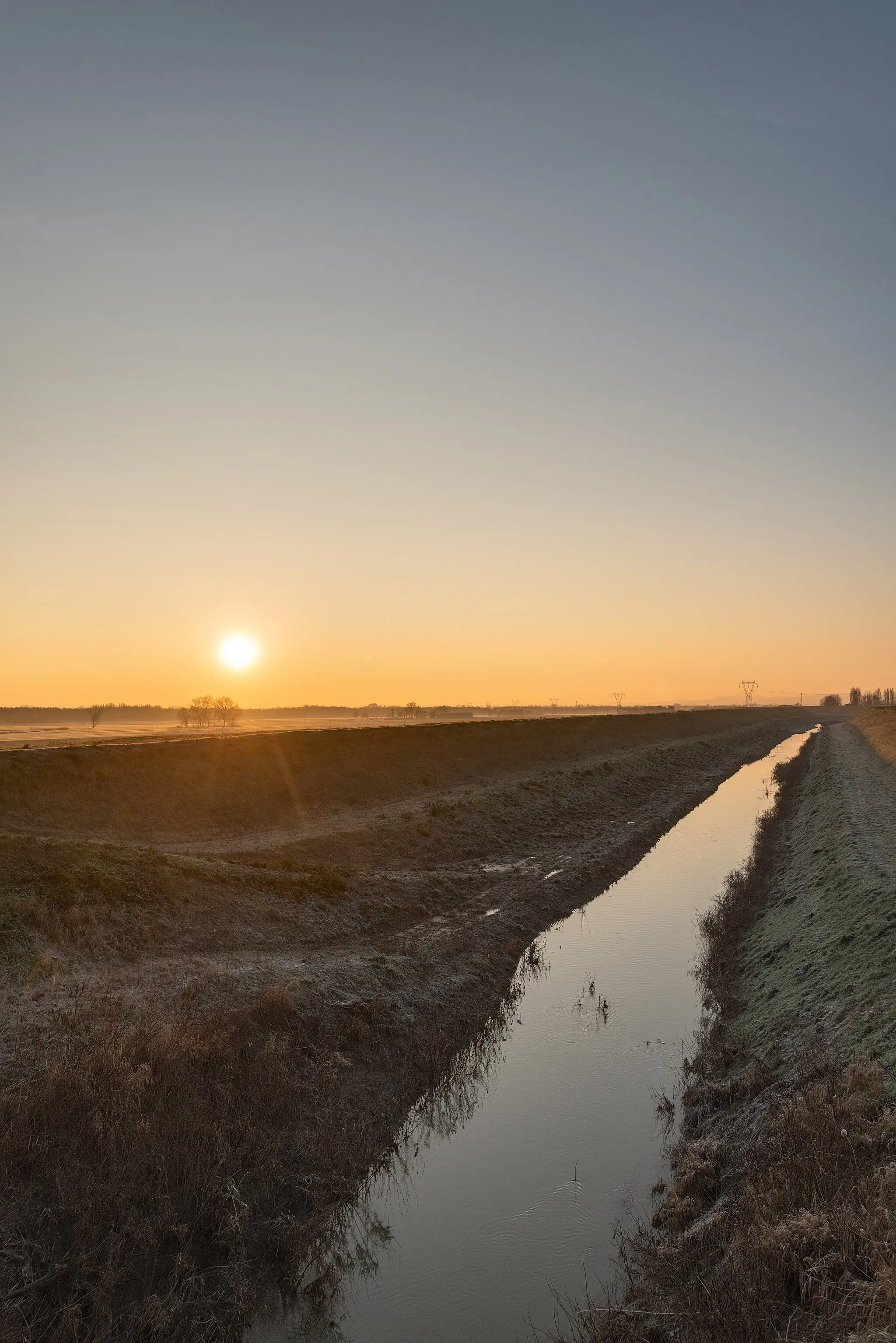 Photo showing: Torrente Samoggia - San Giovanni in Persiceto, Bologna, Italia