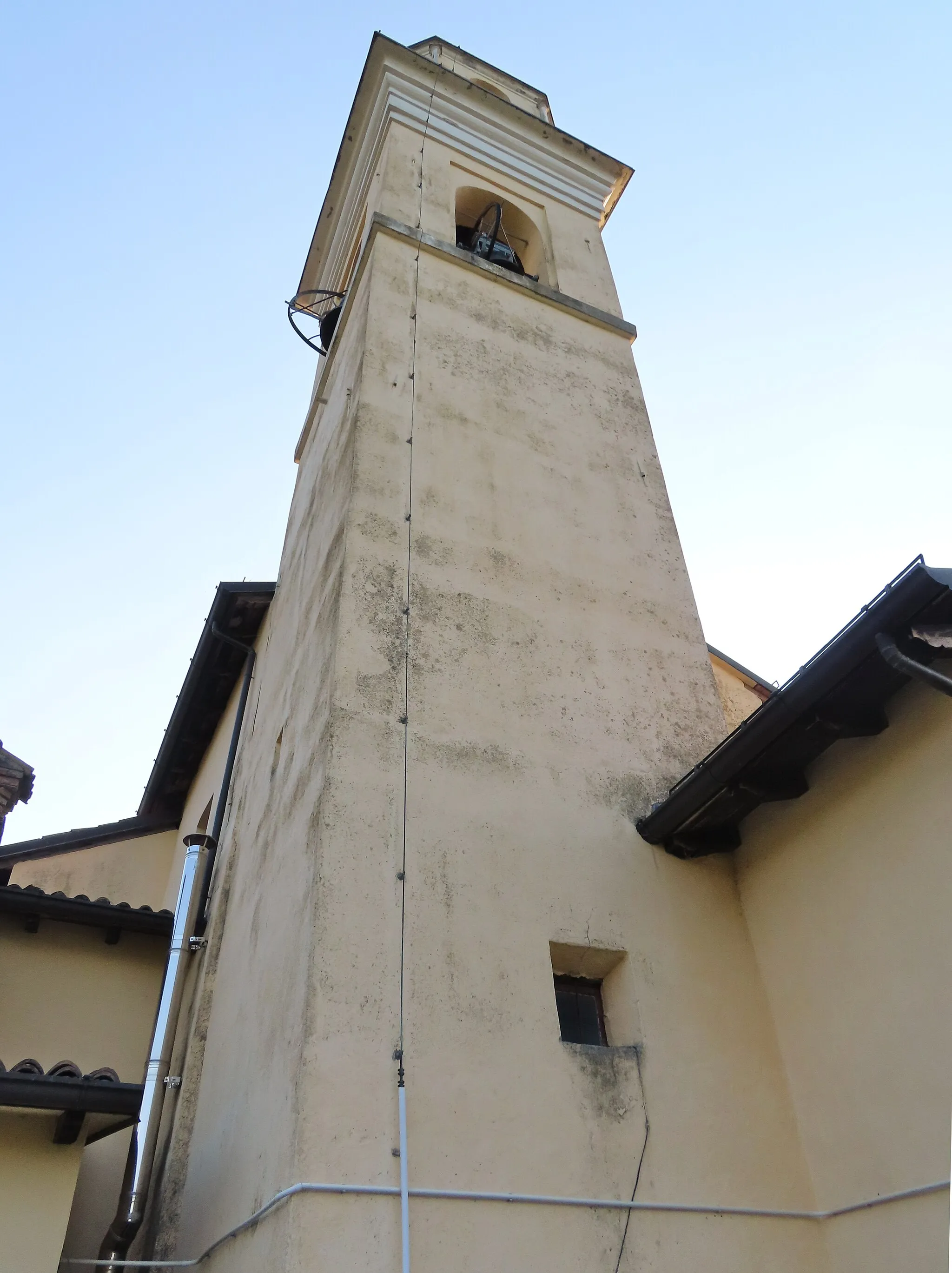 Photo showing: Campanile della chiesa di Sant'Alessandro Martire