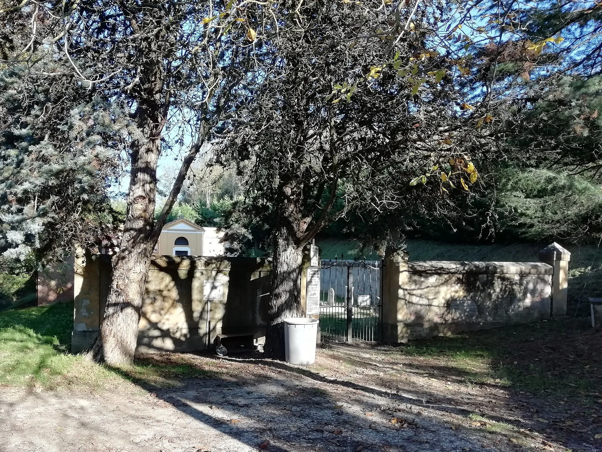 Photo showing: cemetery of Pieve del Pino