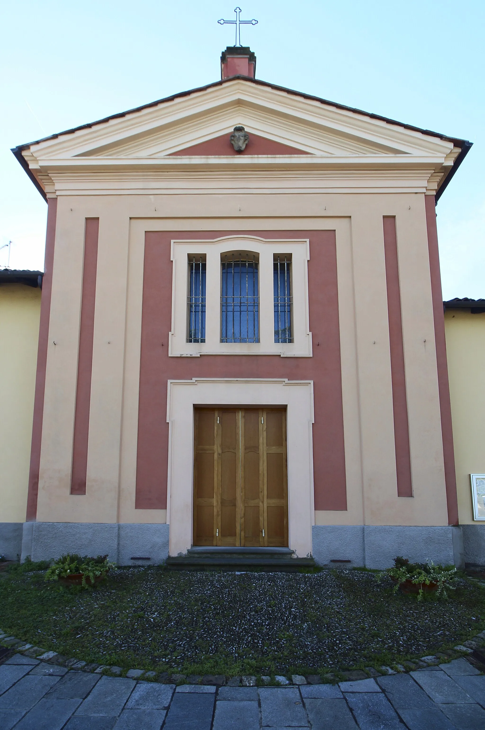 Photo showing: Church San Lorenzo, Sasso Marconi, metropolitan city of Bologna, Emilia-Romagna, Italy