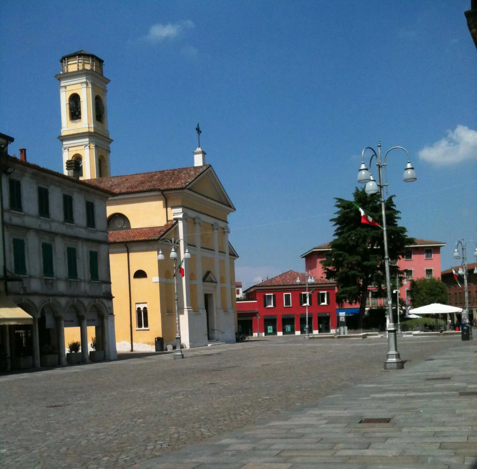 Photo showing: Piazza Garibaldi Suzzara