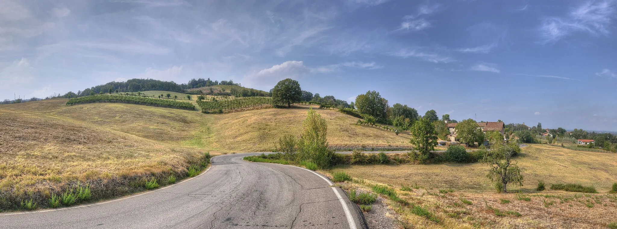 Photo showing: Via Ca' Corghi - San Ruffino, Scandiano (RE) Italy - September 11, 2011