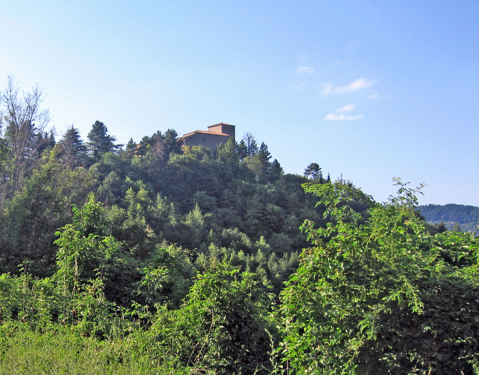 Photo showing: Panorama del castello di Ravarano