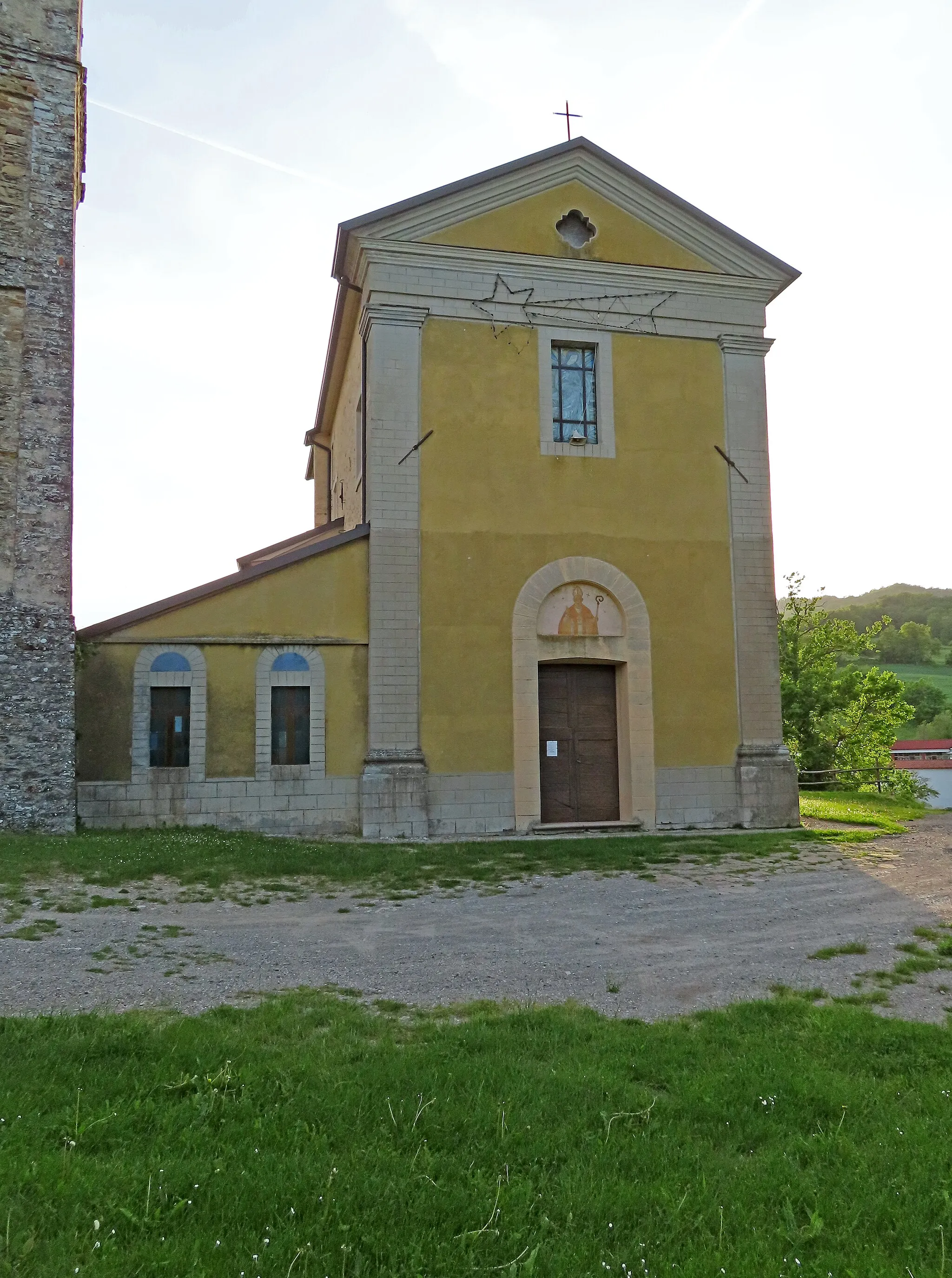 Photo showing: Facciata della chiesa di San Prospero