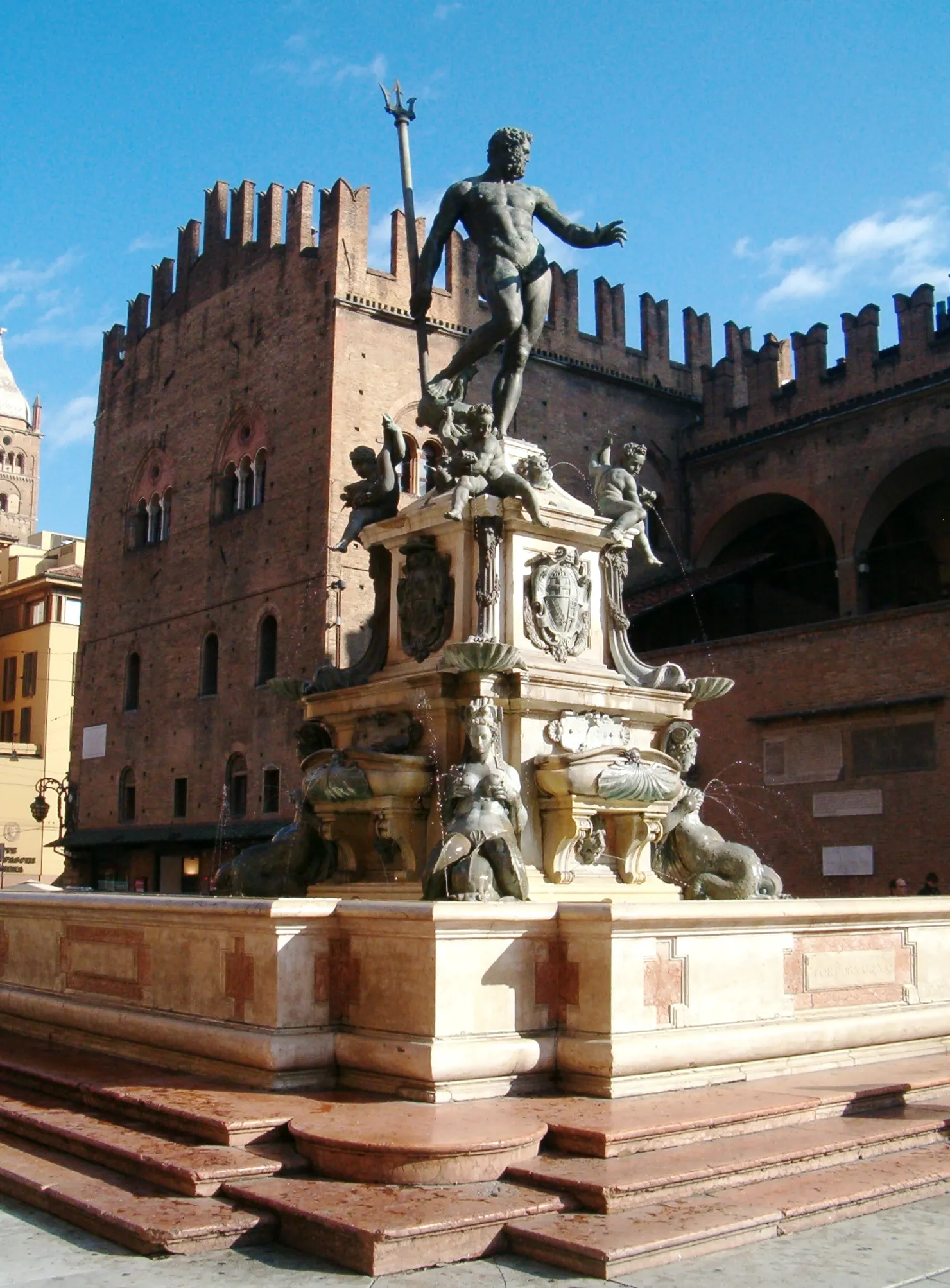 Photo showing: Bologna, fontana del Nettuno.