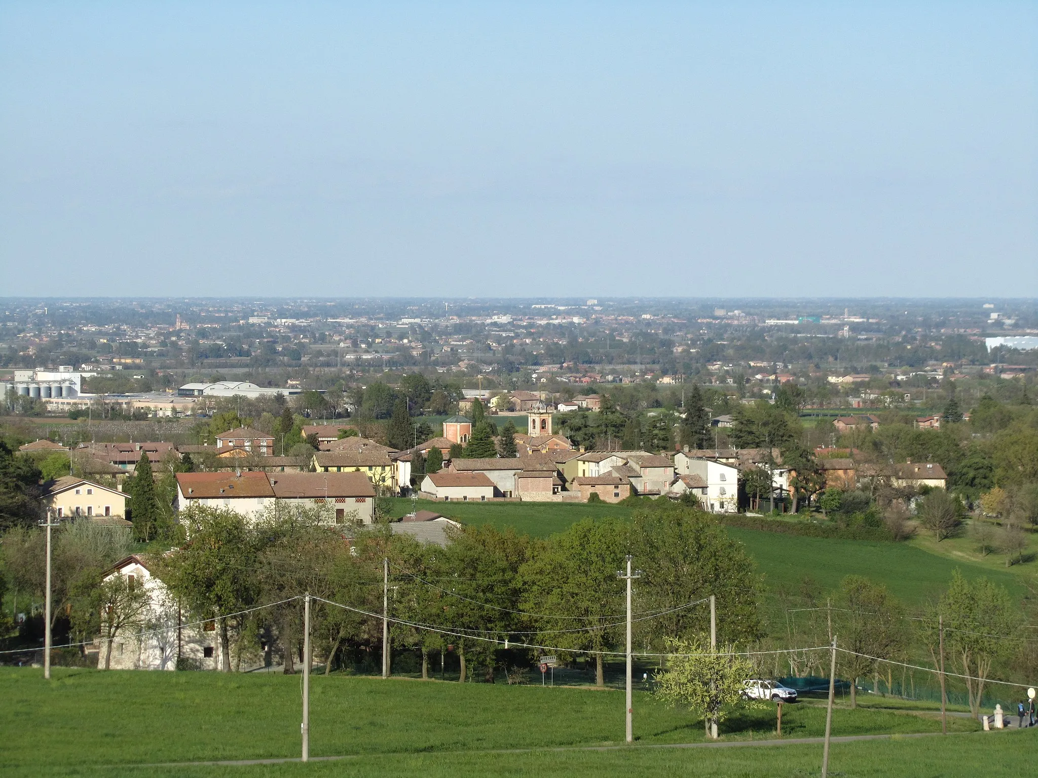 Photo showing: Panorama di Borzano d'Albinea, provincia di Reggio Emilia.