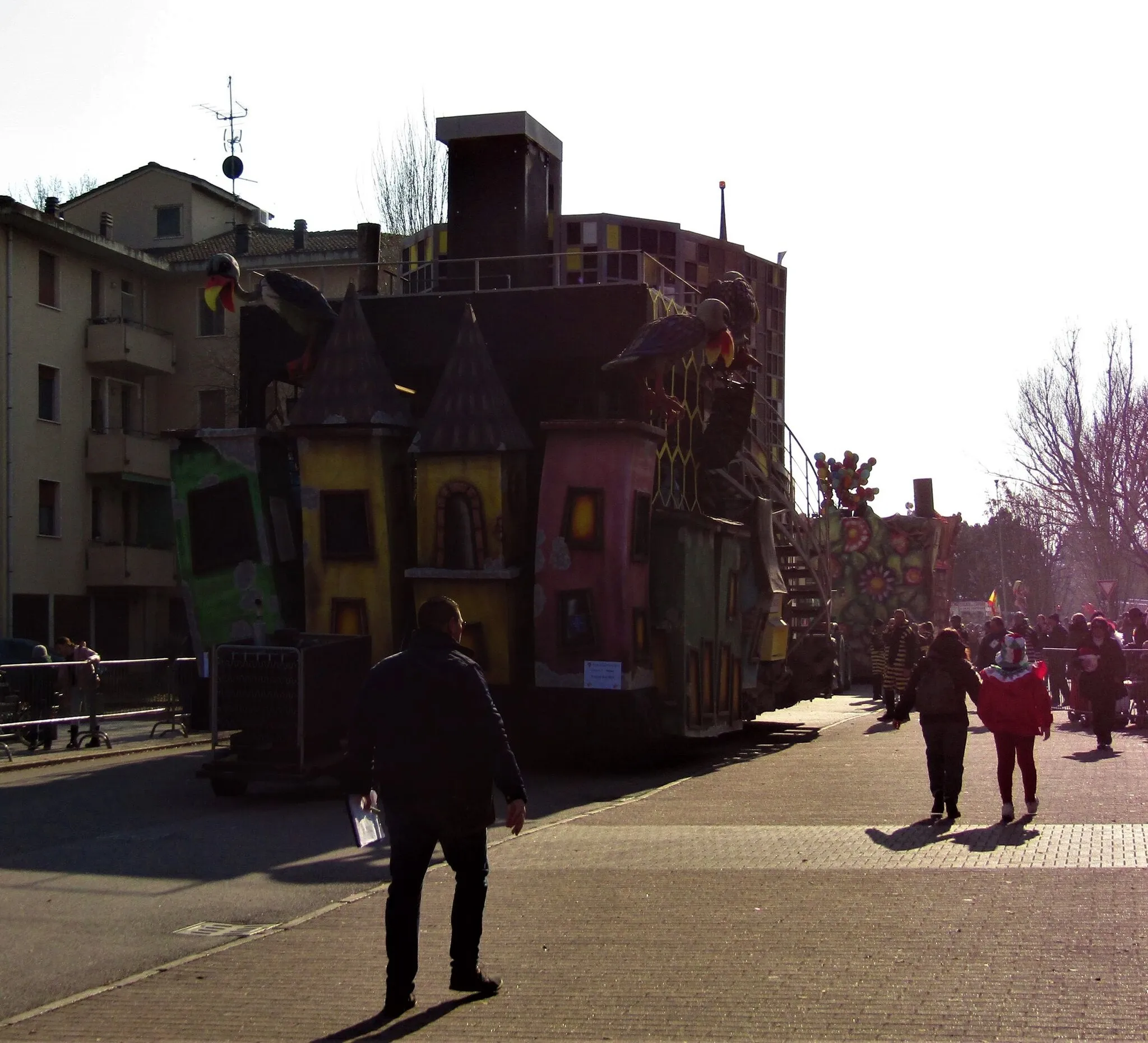 Photo showing: Carnival of San Matteo della Decima (Carnevale di Decima) 2023 Emilia-Romagna, Italy - society Cino
