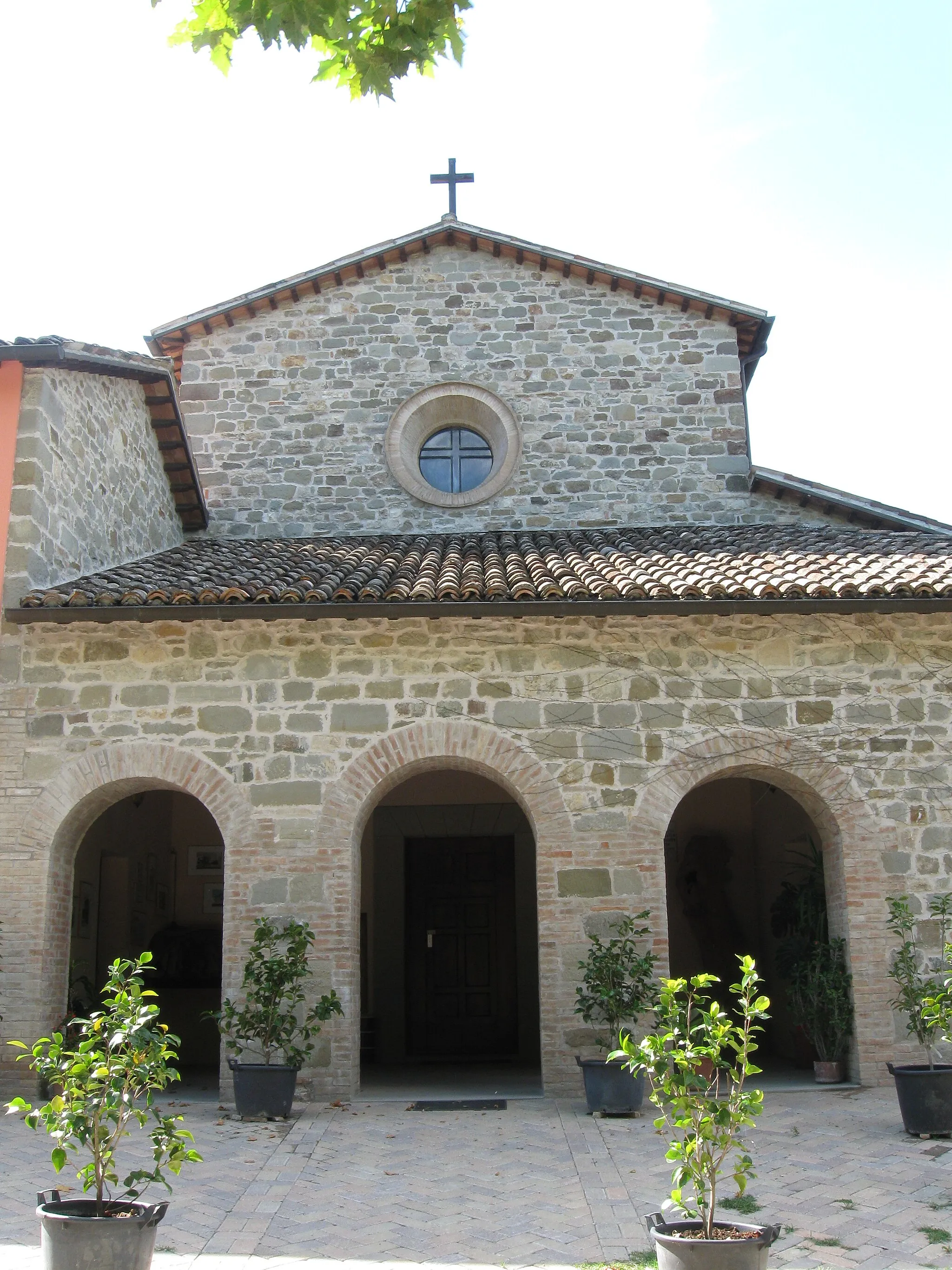 Photo showing: La facciata del santuario della Madonna dei Cappuccini a Sant'Agata Feltria (RN)