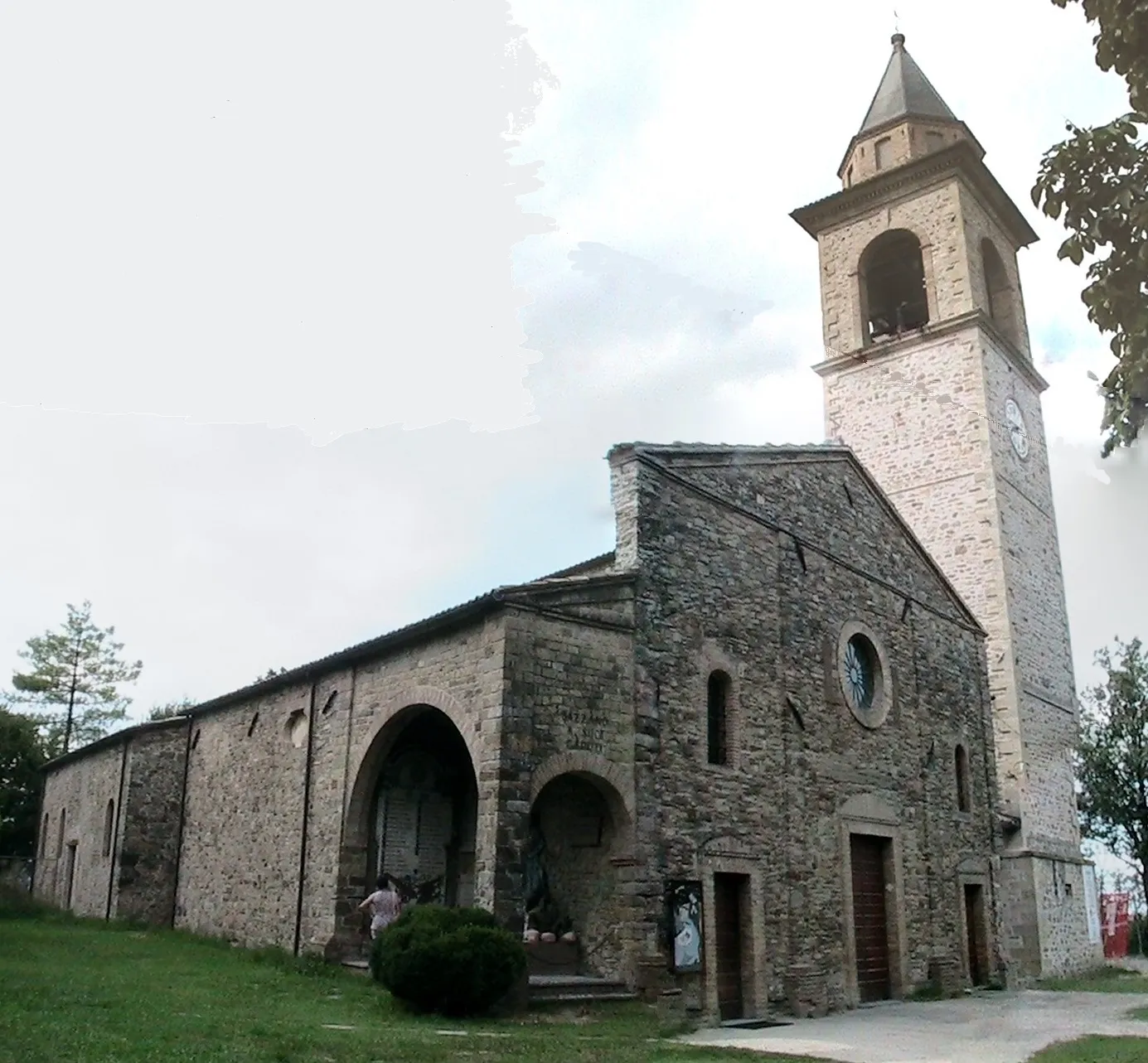 Photo showing: Bazzano (Neviano degli Arduini) - Pieve romanica di Sant'Ambrogio